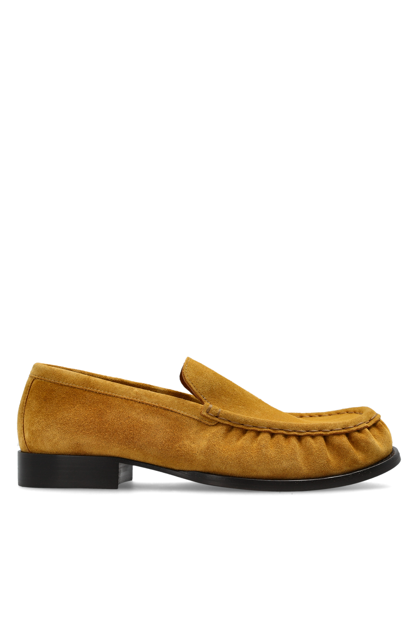 Dries Van Noten Zamszowe Buty Typu `loafers`, Kobiety, Brązowy