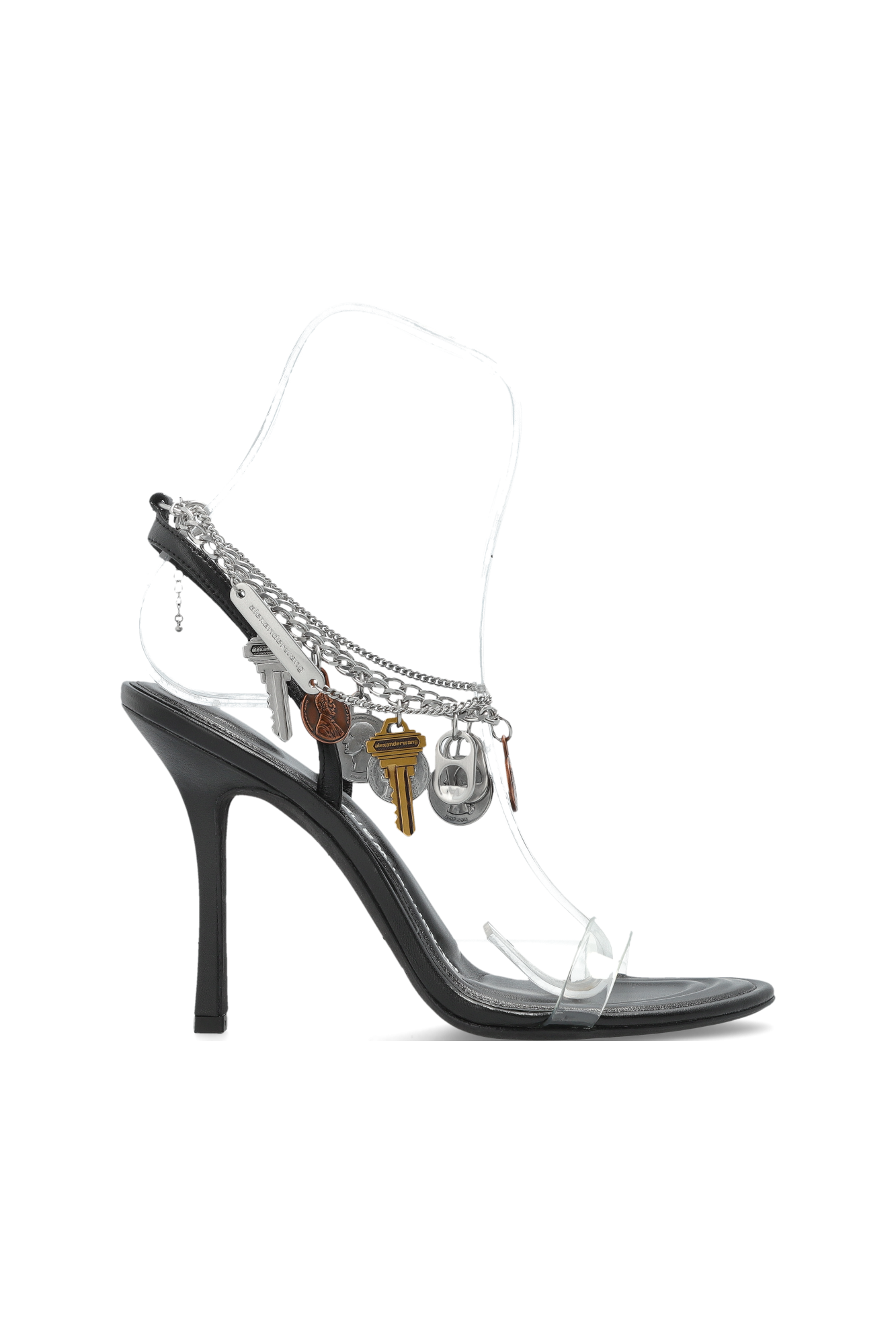 Alexander Wang Sandały Na Obcasie `Ariana`, Kobiety, Czarny