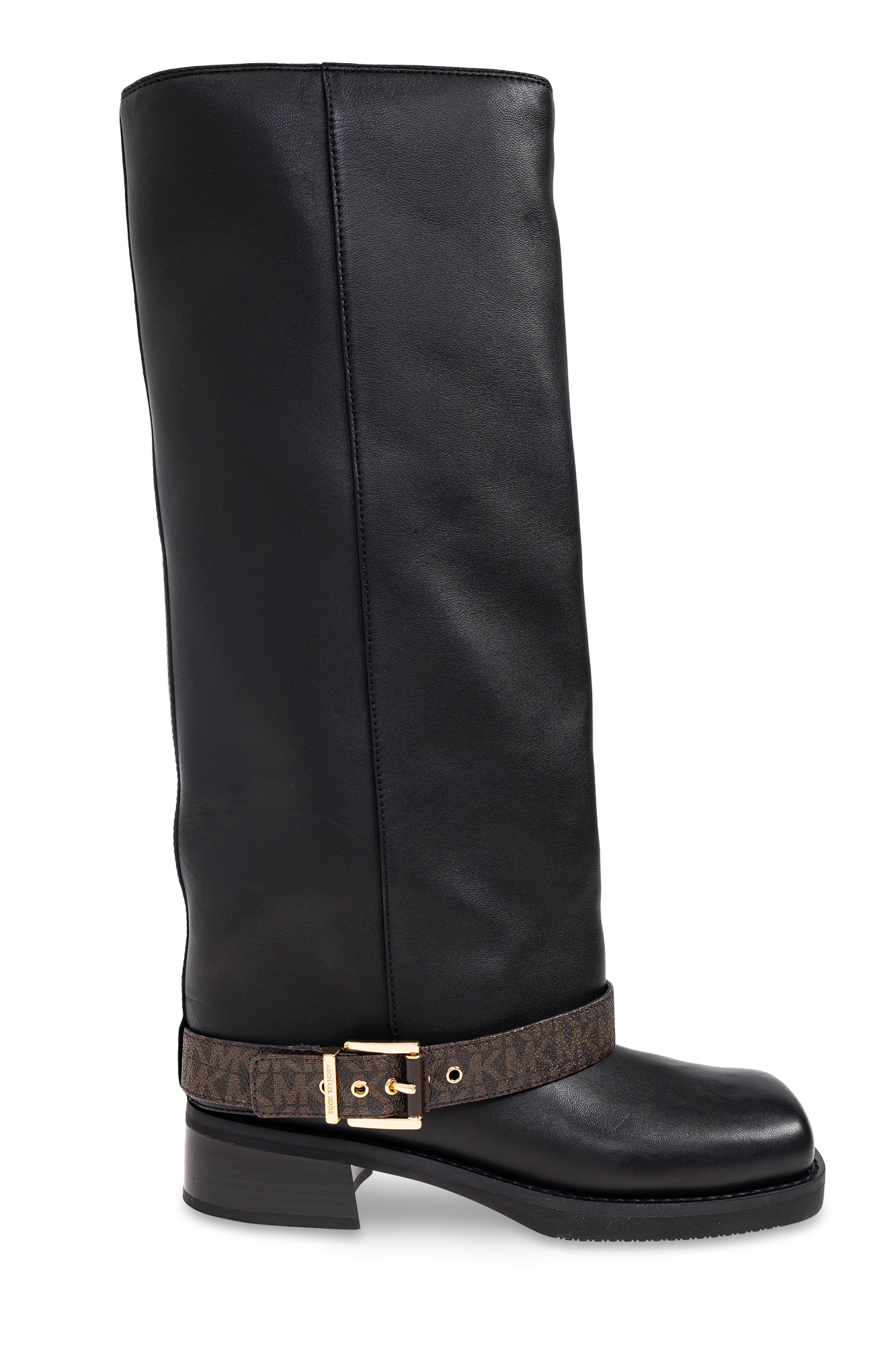 Michael Michael Kors Kozaki `Colby` Na Obcasie, Kobiety, Czarny