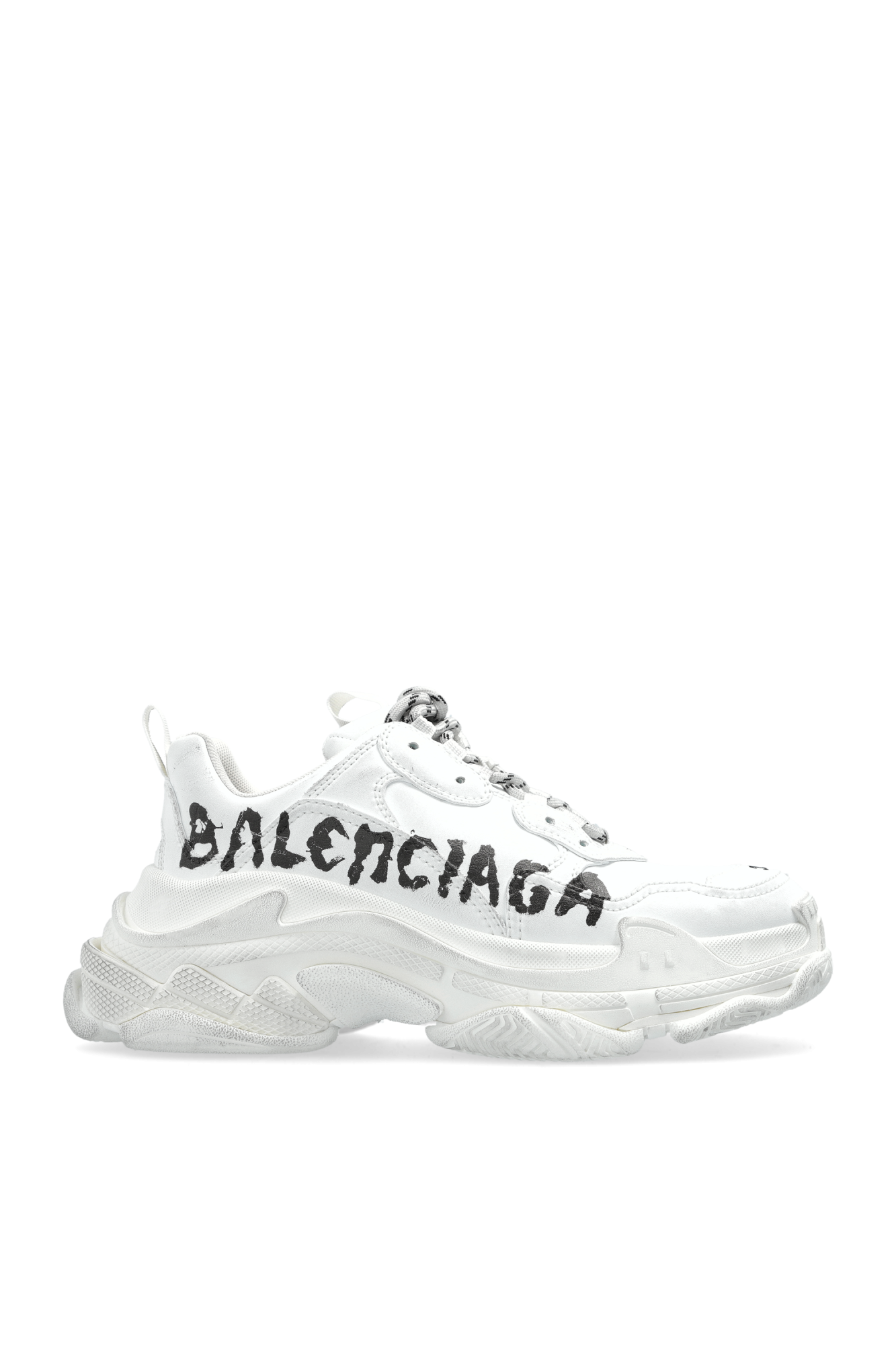 Balenciaga Buty Sportowe `TRIPLES S`, Kobiety, Biały