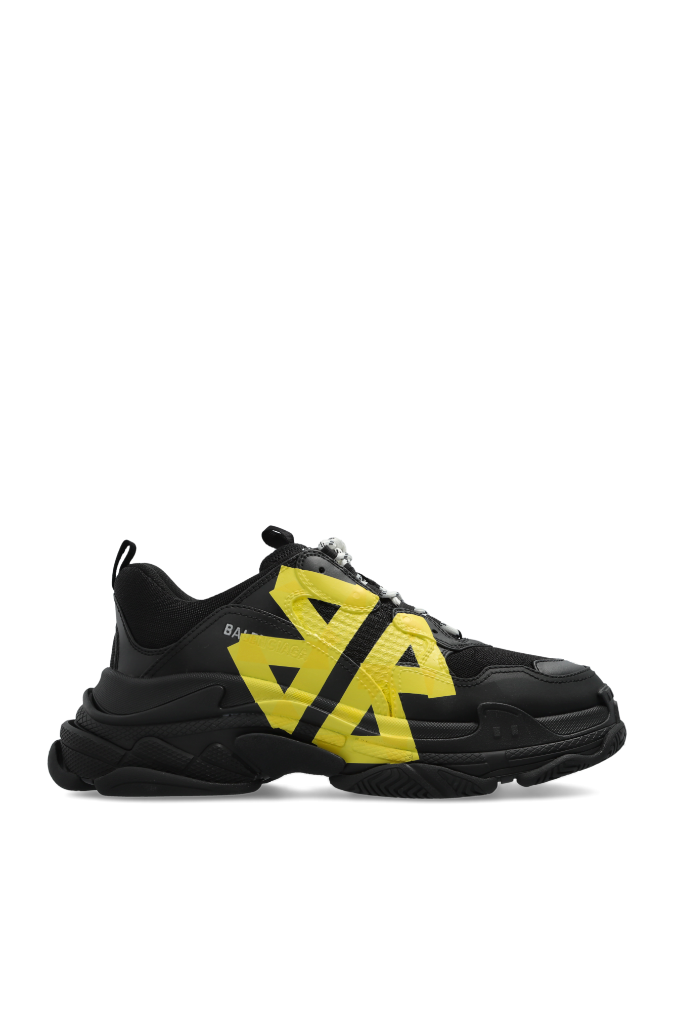 Balenciaga Buty Sportowe `Triple S`, Mężczyźni, Czarny