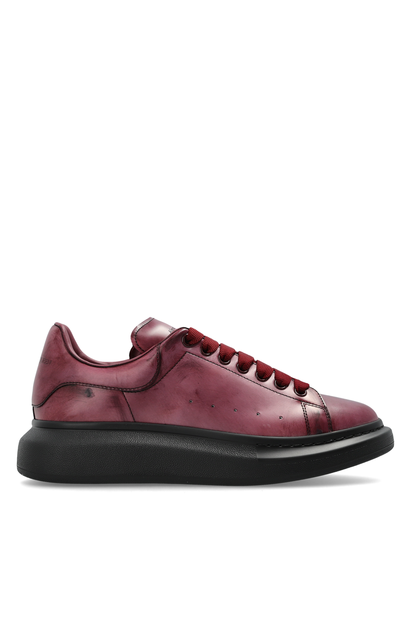 Alexander McQueen Skórzane Buty Sportowe, Mężczyźni, Fioletowy