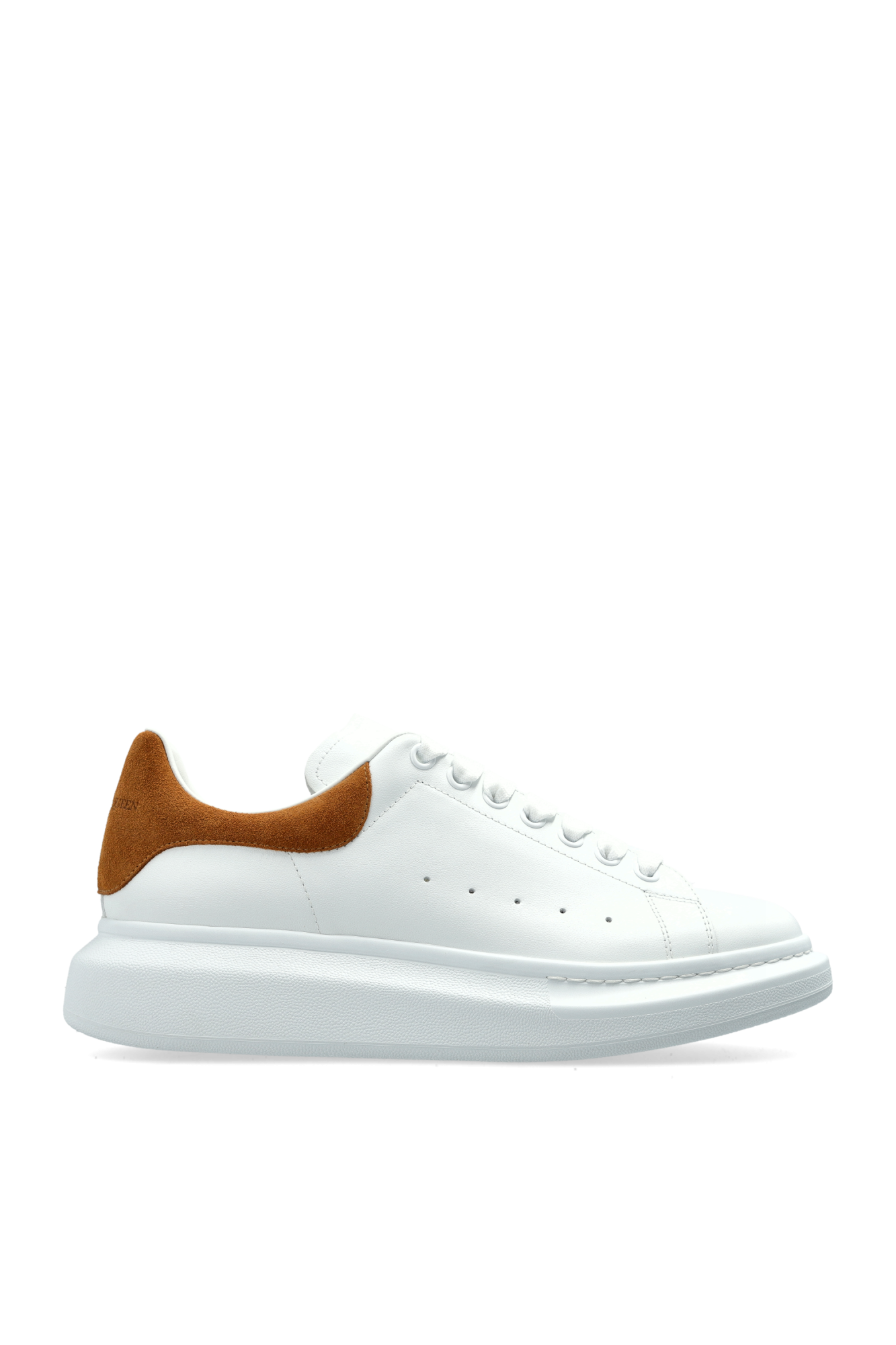 Alexander McQueen Buty Sportowe Z Logo, Mężczyźni, Biały