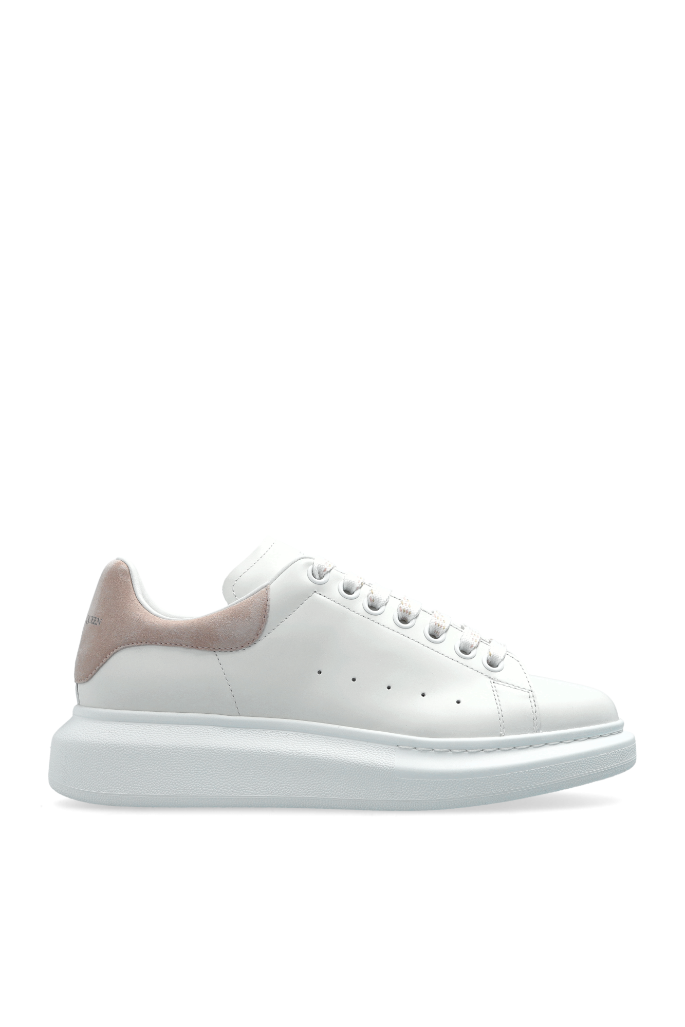 Alexander McQueen Skórzane Buty Sportowe, Kobiety, Biały