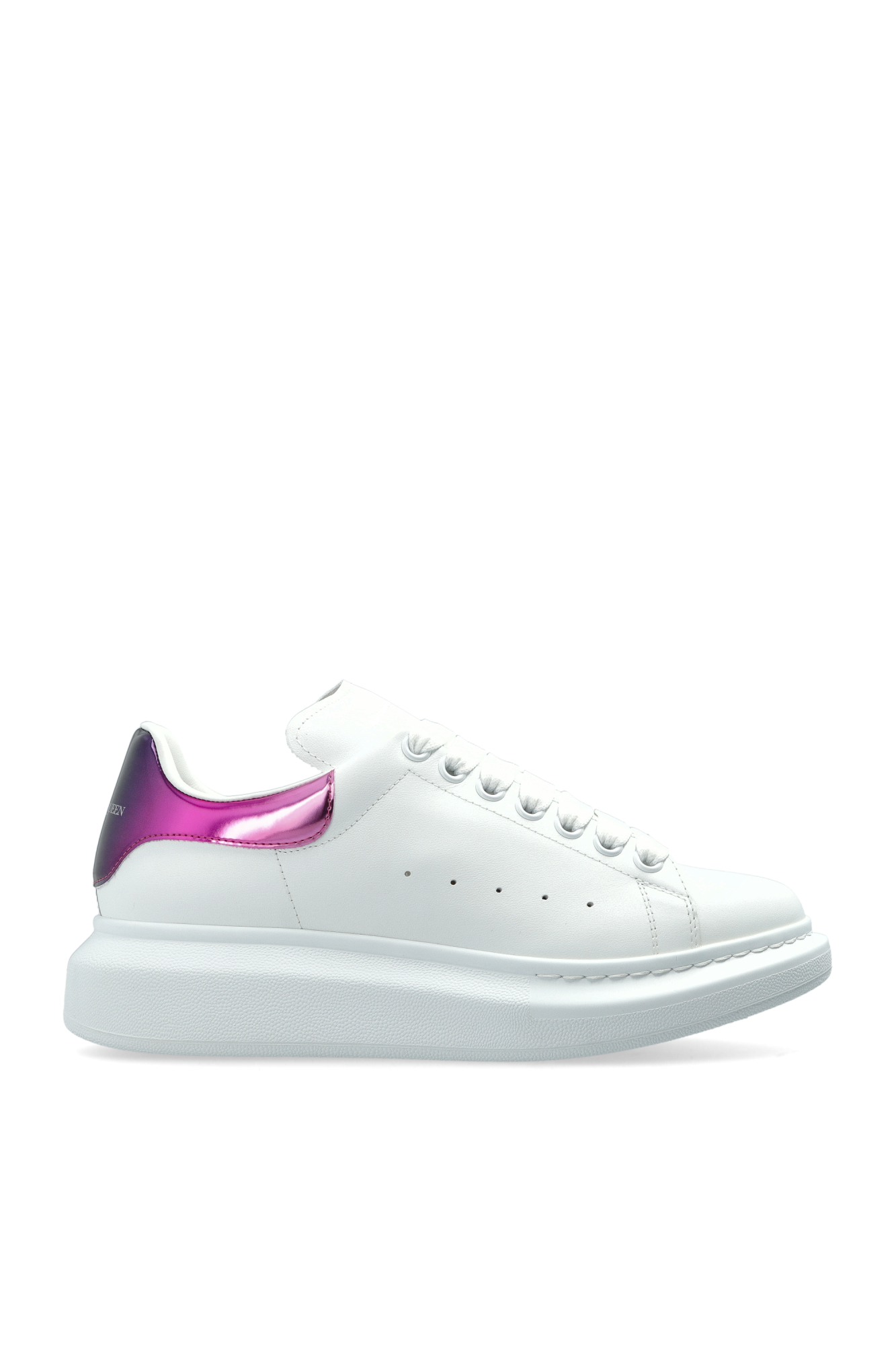 Alexander McQueen Buty Sportowe Z Logo, Kobiety, Biały