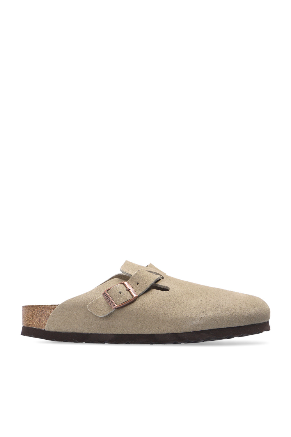 Birkenstock Klapki ‘Boston BS’, Kobiety, Beżowy