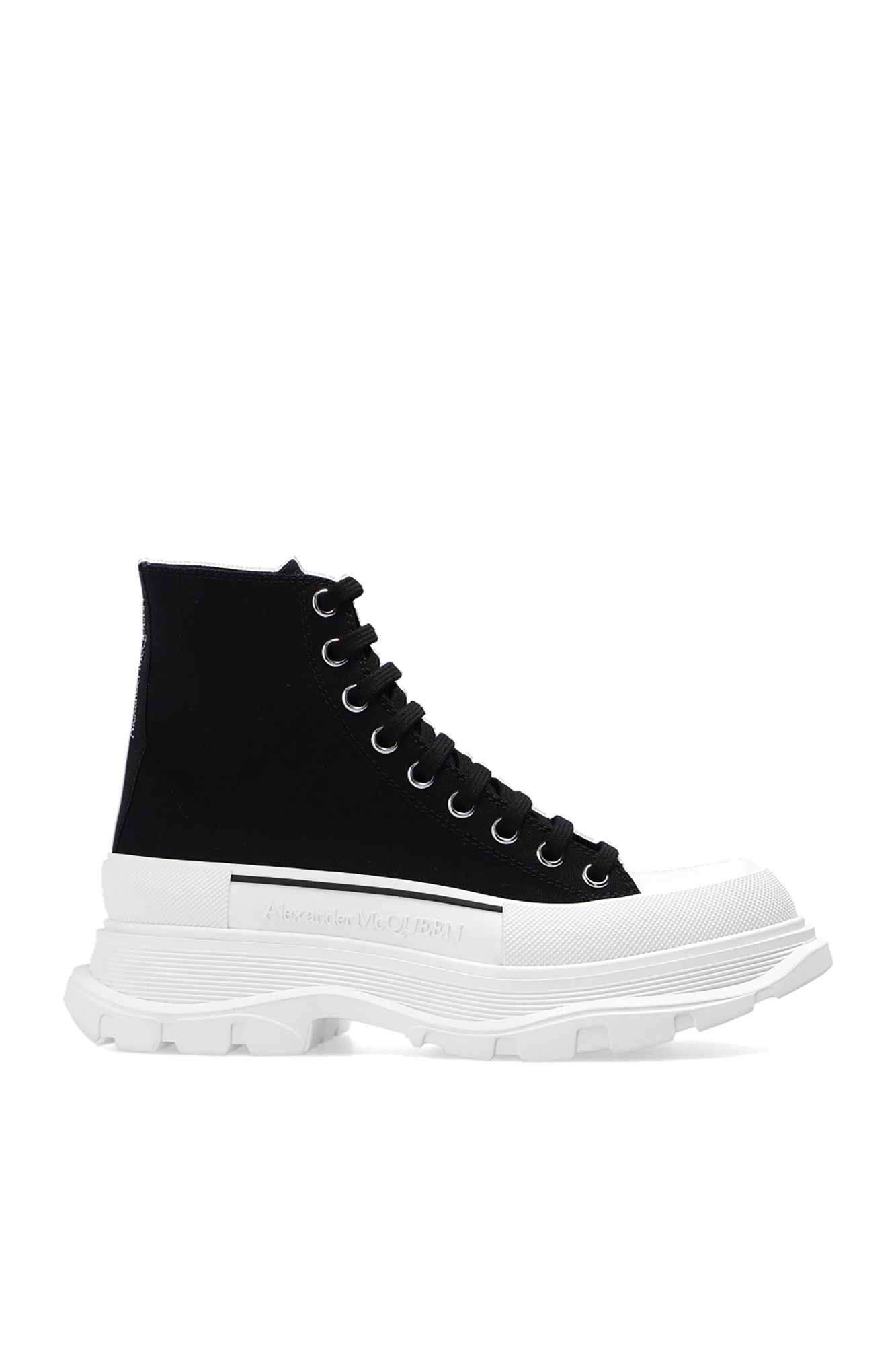 Alexander McQueen Buty Sportowe Za Kostkę, Kobiety, Czarny