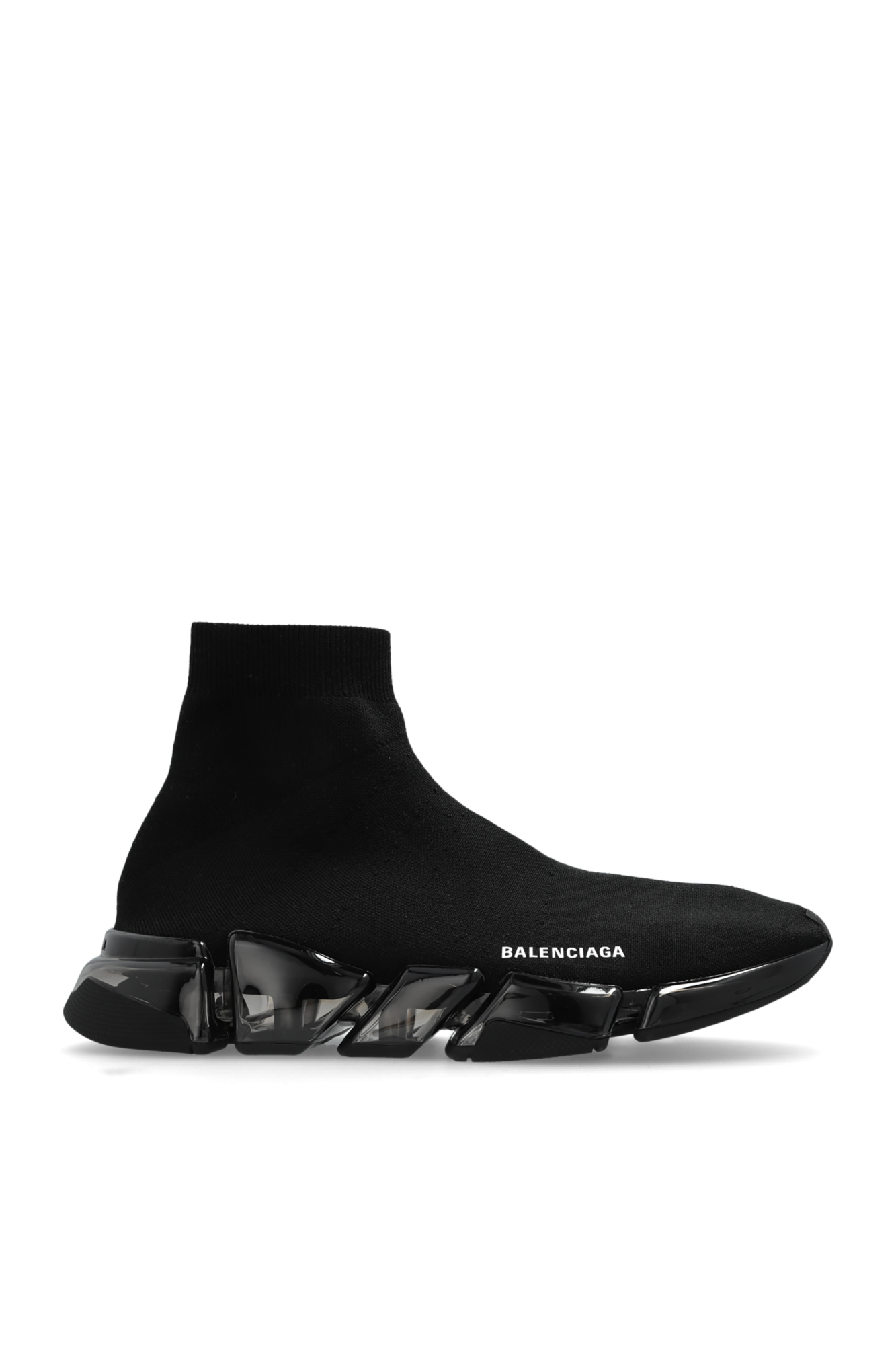 Balenciaga Buty Sportowe Za Kostkę `Speed 2.0`, Mężczyźni, Czarny