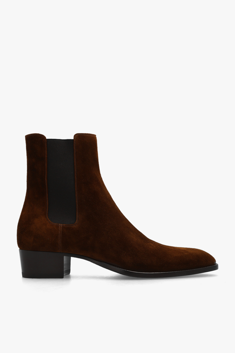 Saint Laurent Sztyblety ‘Wyatt’, Mężczyźni, Brązowy