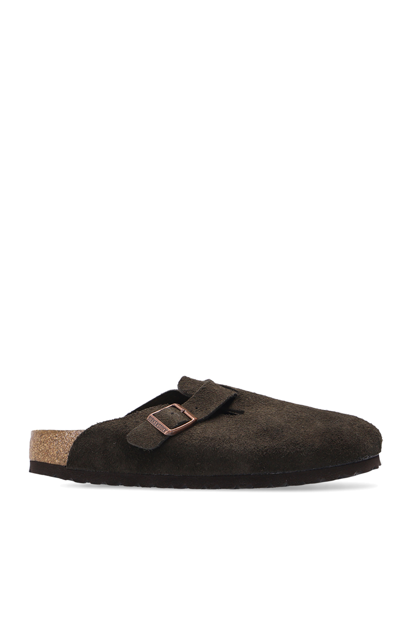 Birkenstock Klapki ‘Boston BS’, Kobiety, Brązowy
