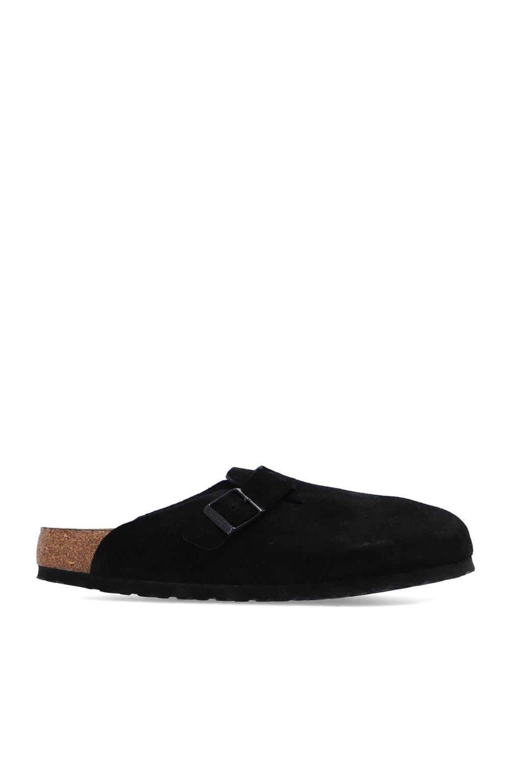 Birkenstock Klapki ‘Boston BS’, Mężczyźni, Czarny