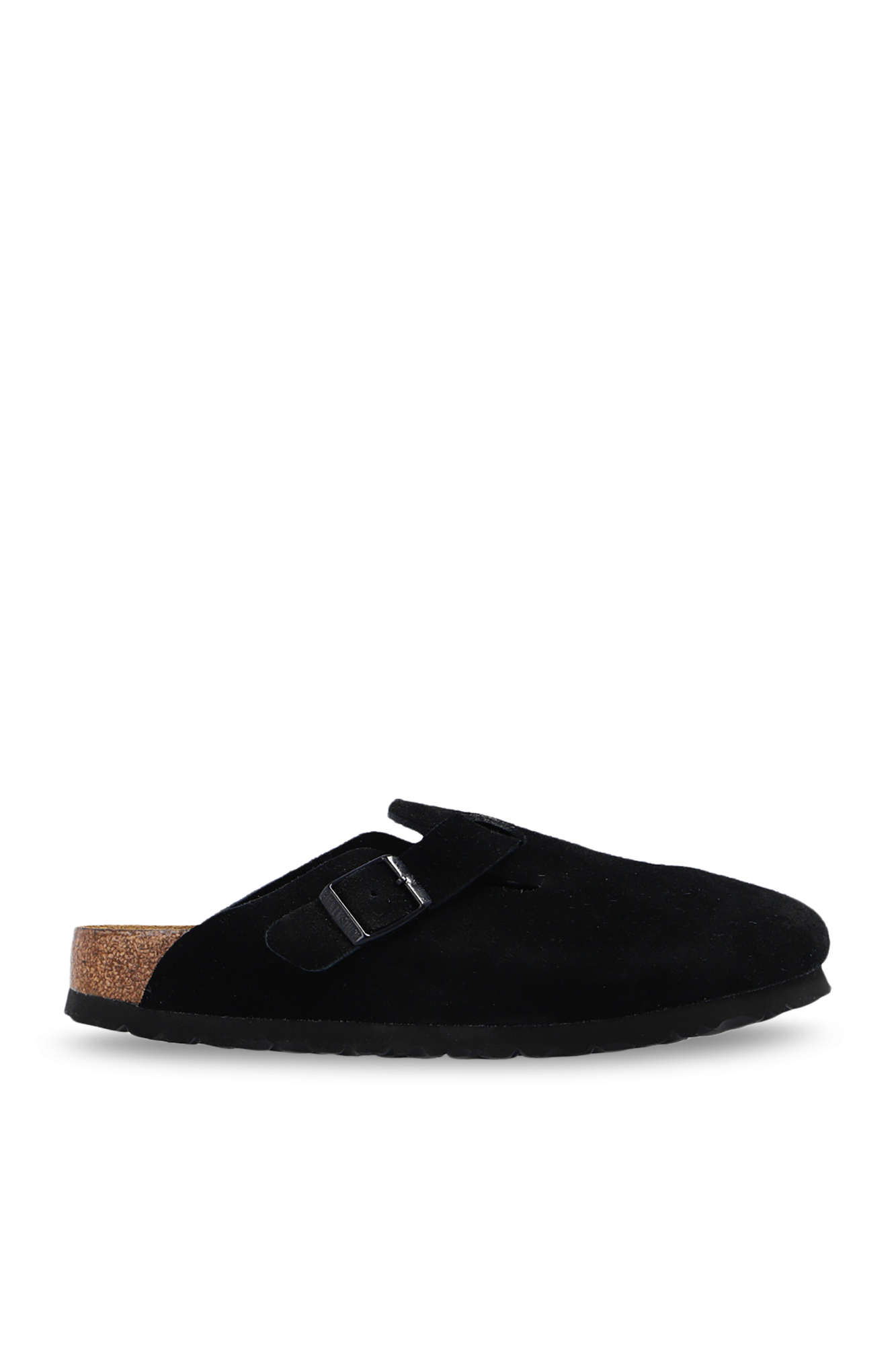 Birkenstock Klapki ‘Boston BS’, Kobiety, Czarny