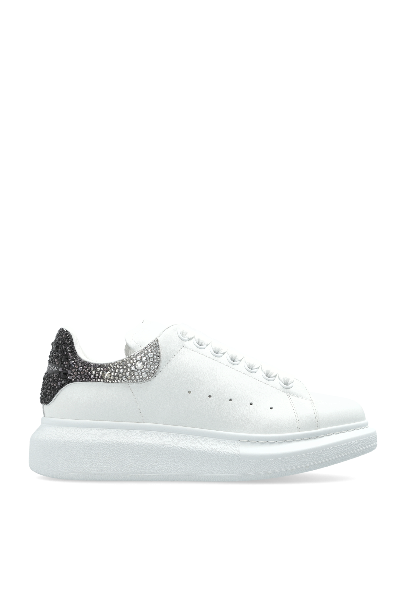 Alexander McQueen Buty Sportowe Z Logo, Kobiety, Biały