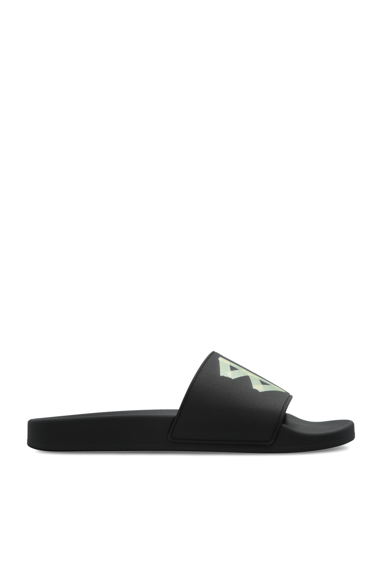 Balenciaga Klapki Z Logo, Mężczyźni, Czarny