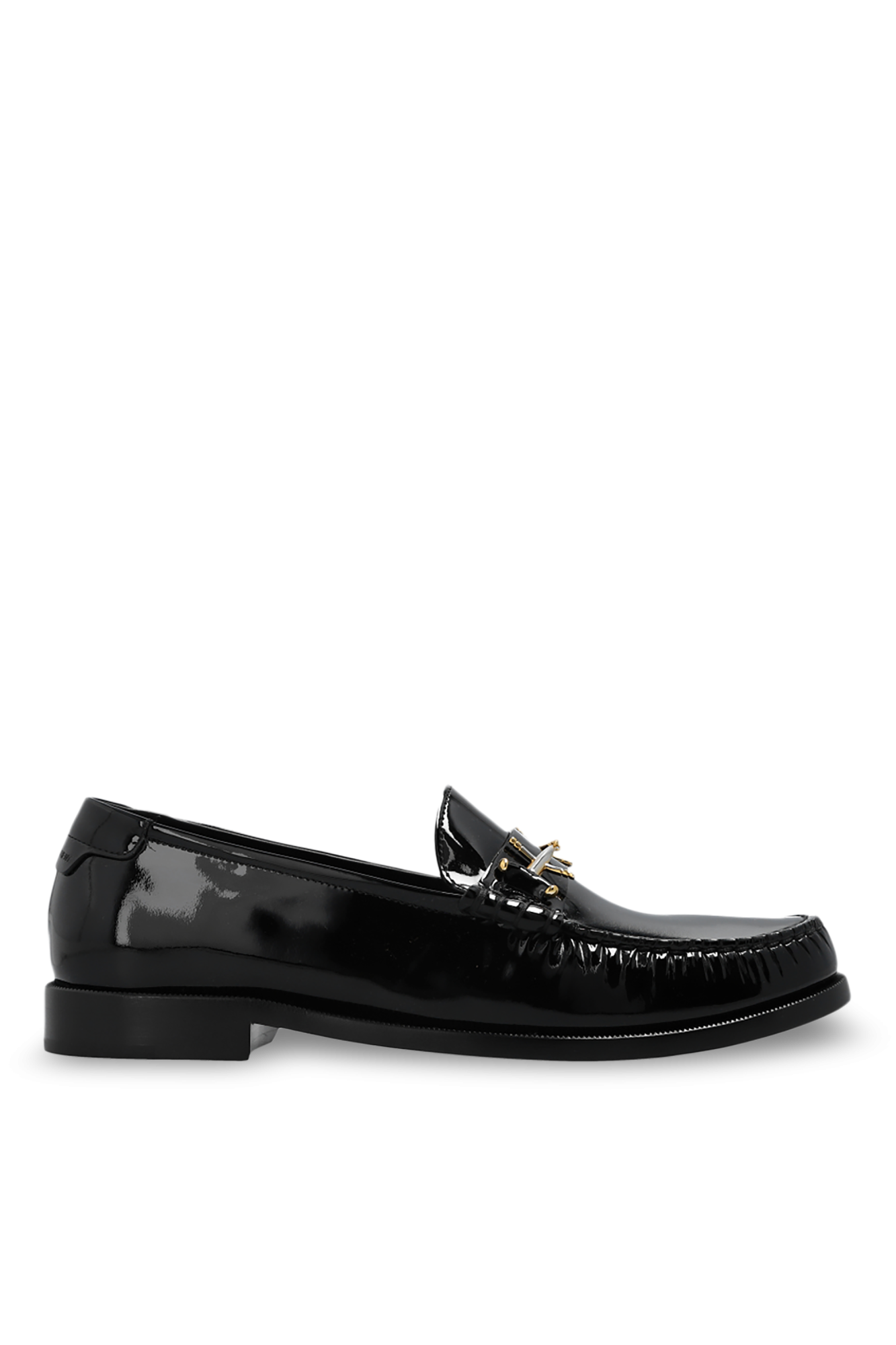 Saint Laurent Buty Typu ‘penny Loafers’, Mężczyźni, Czarny