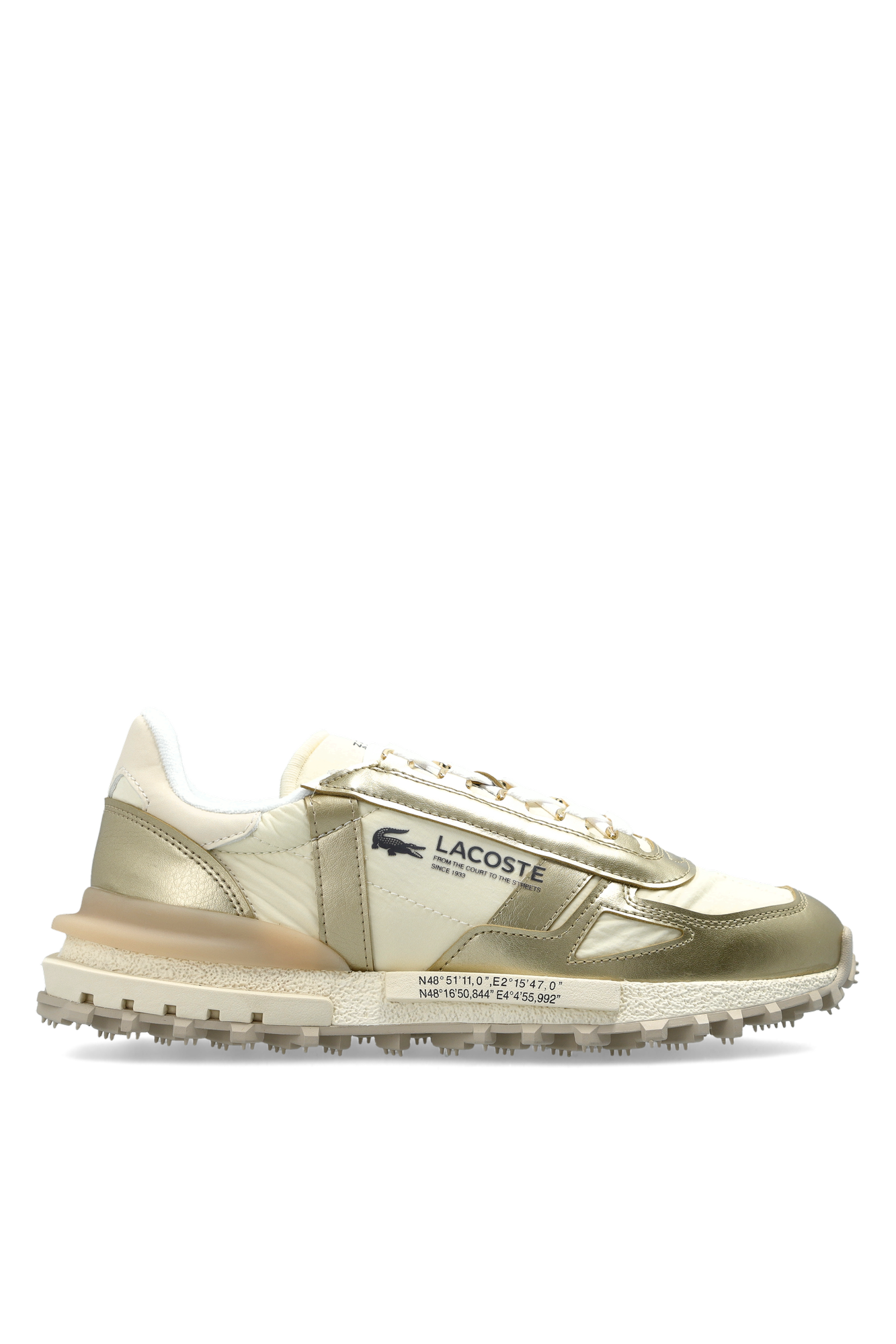 Lacoste Buty Sportowe ‘ELITE ACTIVE 126 7’, Kobiety, Złoty