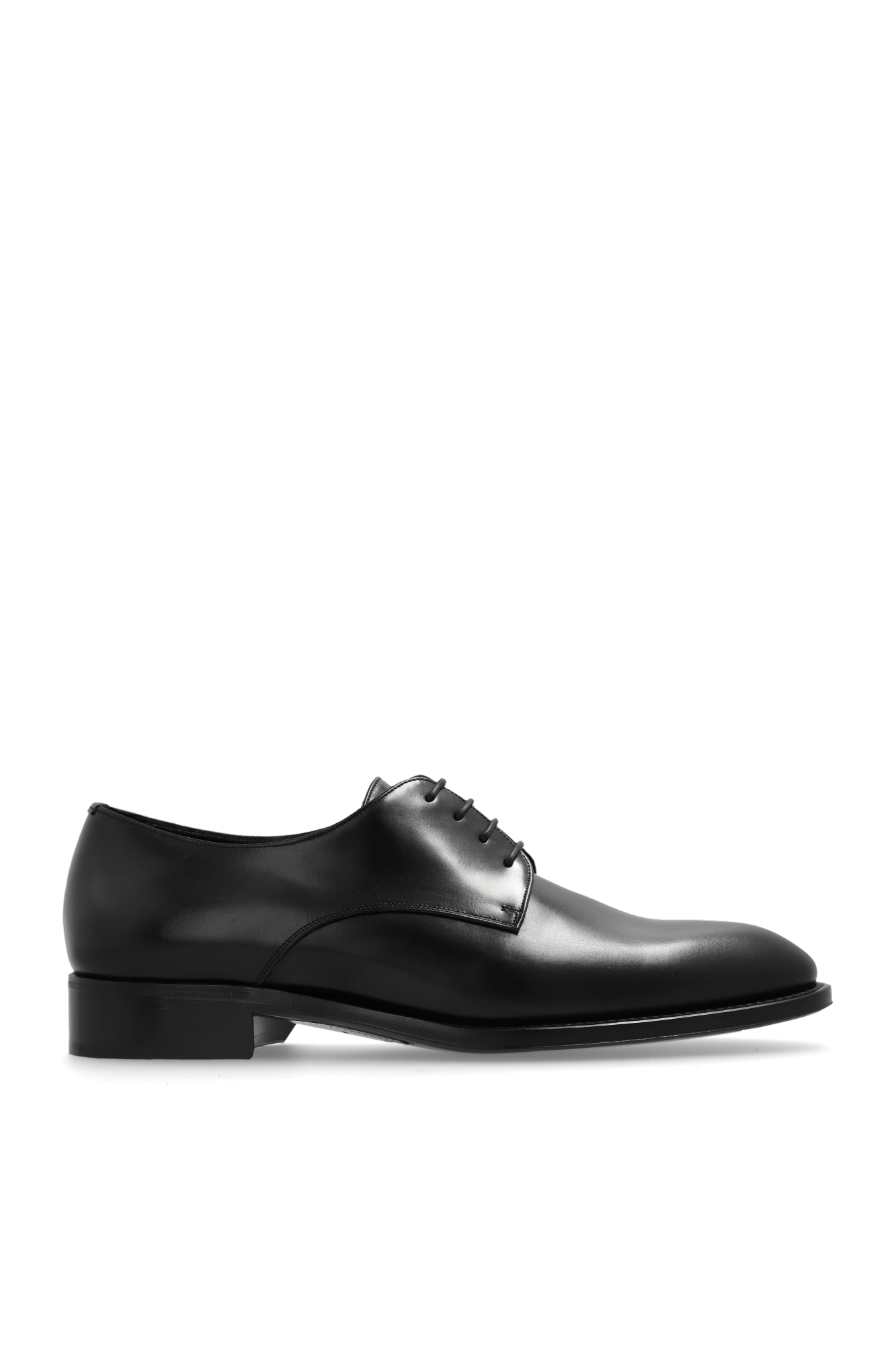 Saint Laurent Skórzane Buty ‘Adrien’, Mężczyźni, Brązowy