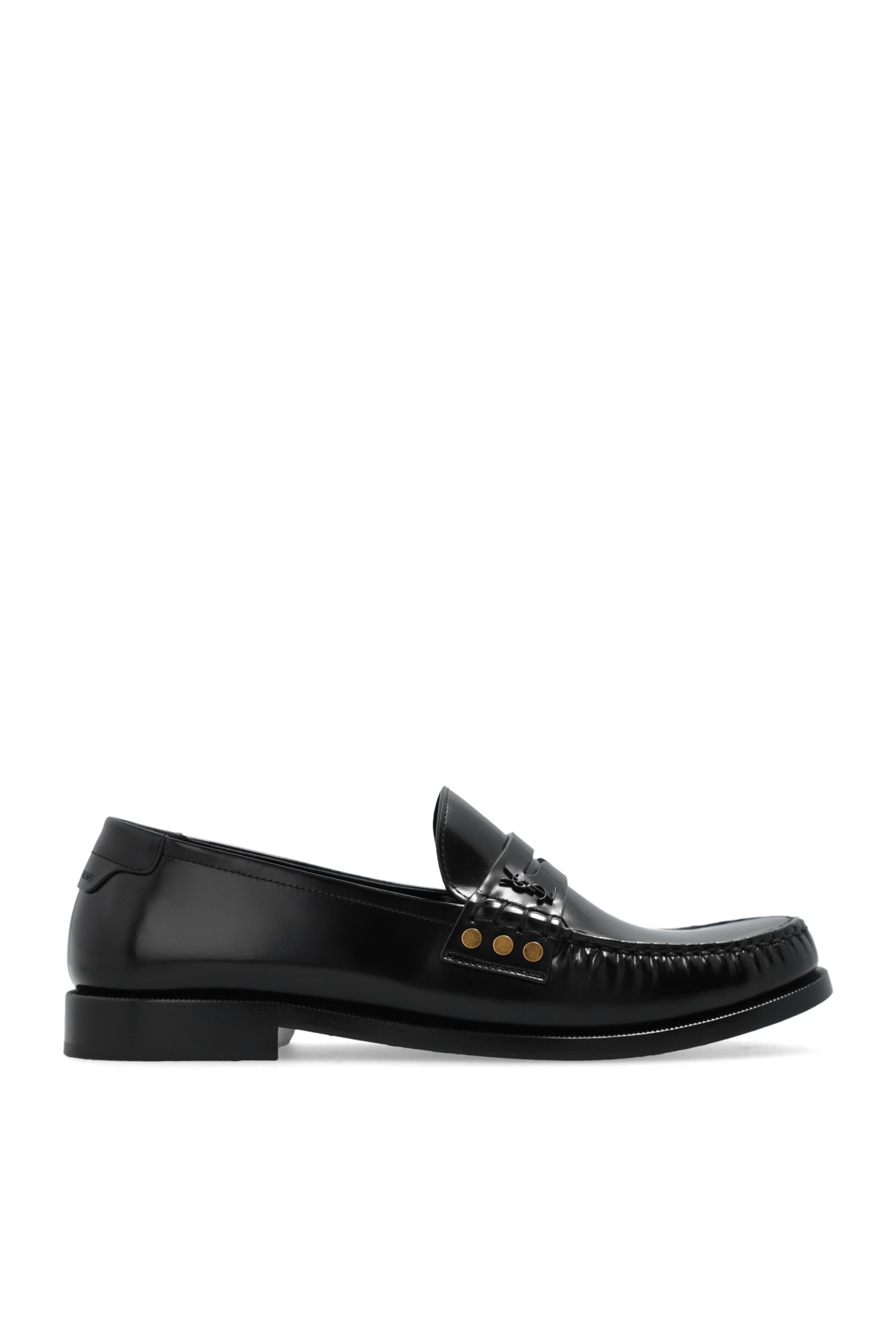 Saint Laurent Buty Typu 'loafers', Kobiety, Czarny