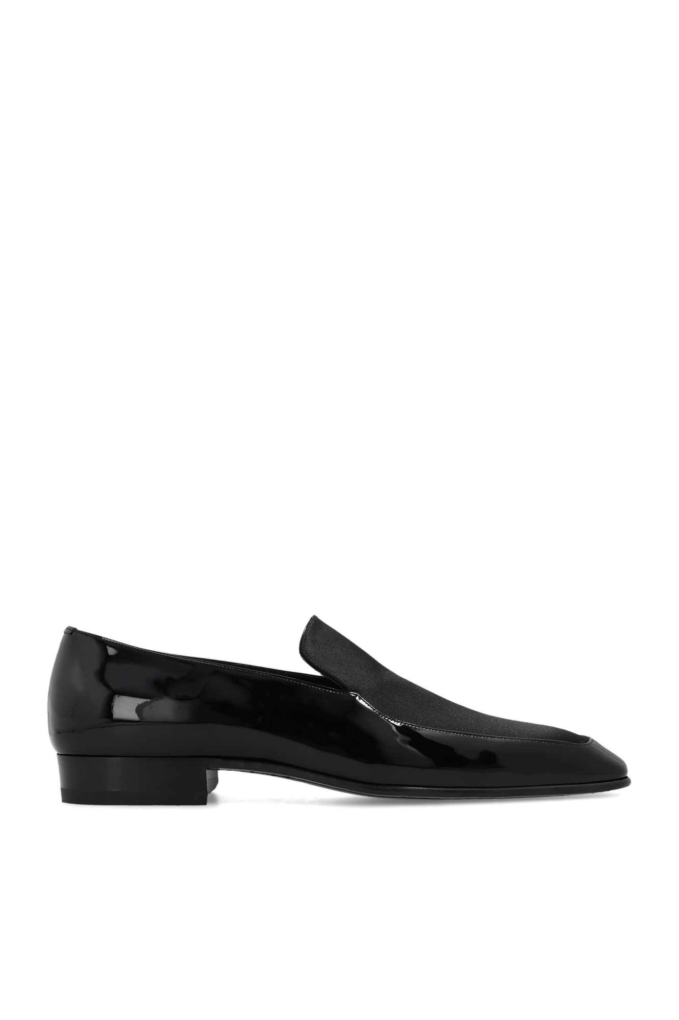 Saint Laurent Buty ‘Gabriel’ Typu ‘loafers’, Mężczyźni, Czarny