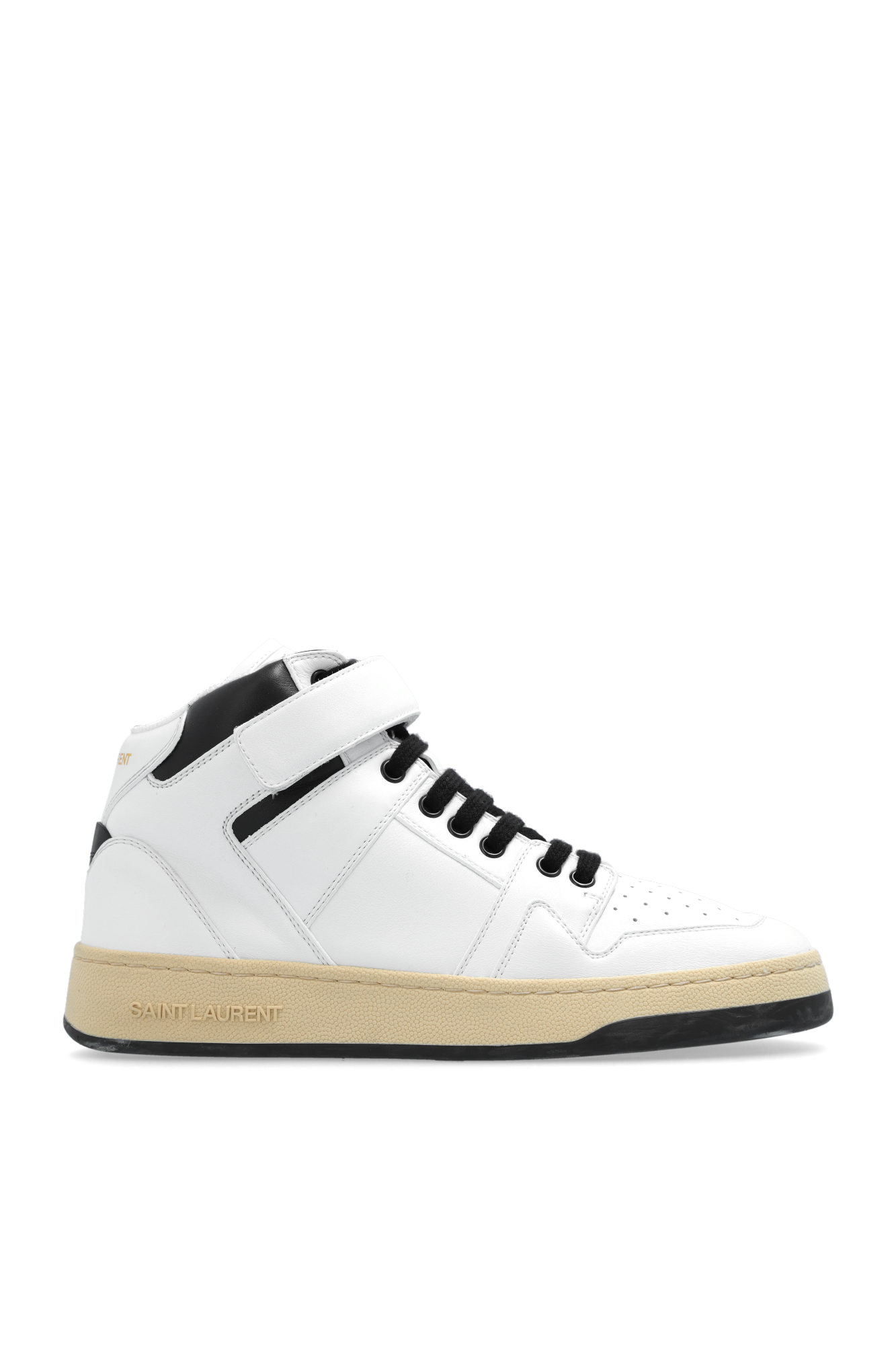 Saint Laurent Buty Sportowe Za Kostkę, Kobiety, Biały