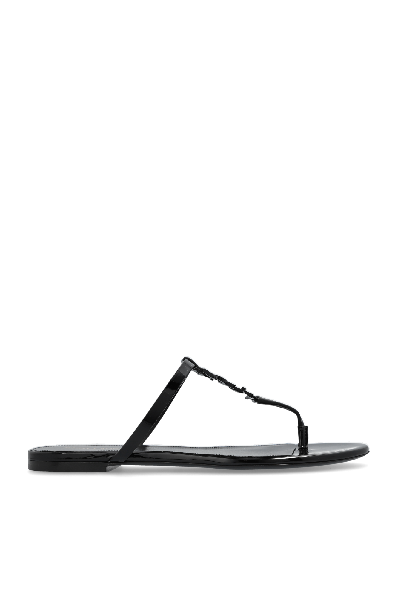 Saint Laurent Klapki ‘Cassandra’, Kobiety, Czarny