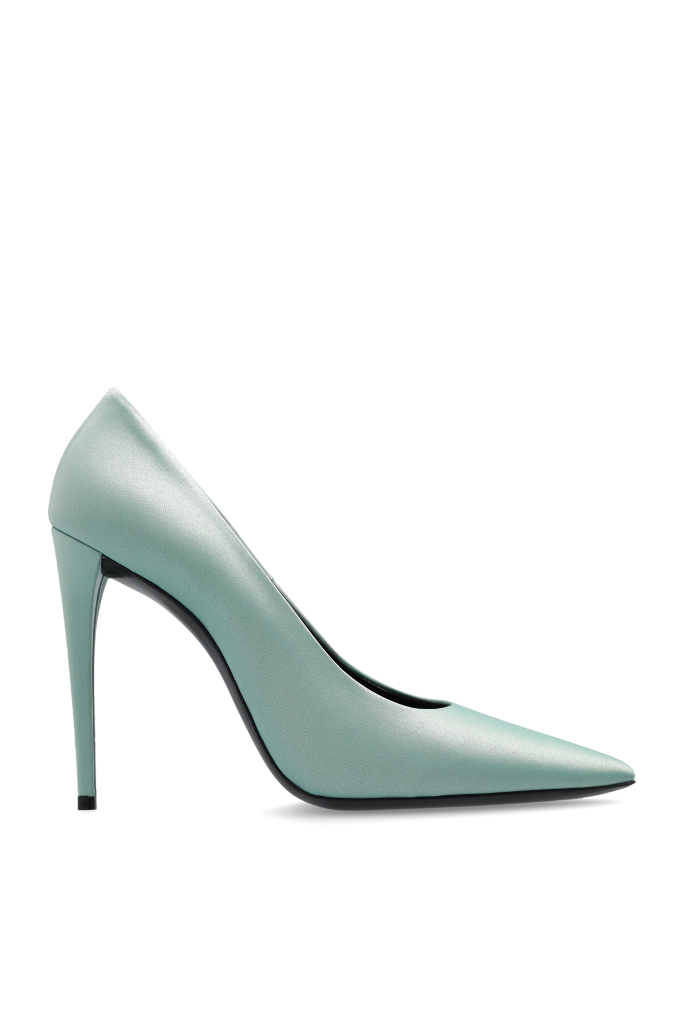 Saint Laurent Buty Na Obcasie ‘Monceau’, Kobiety, Jasnoniebieski