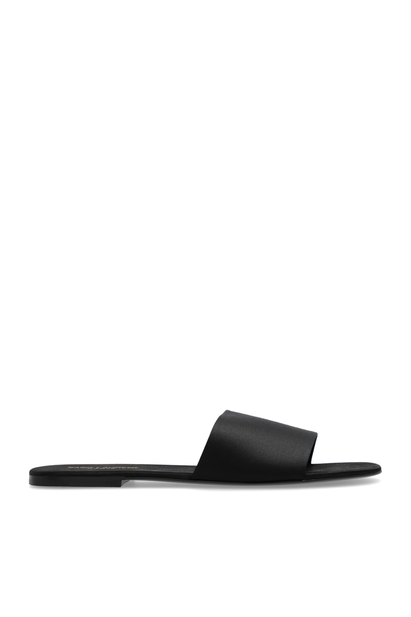 Saint Laurent Klapki ‘Carlyle’, Mężczyźni, Czarny