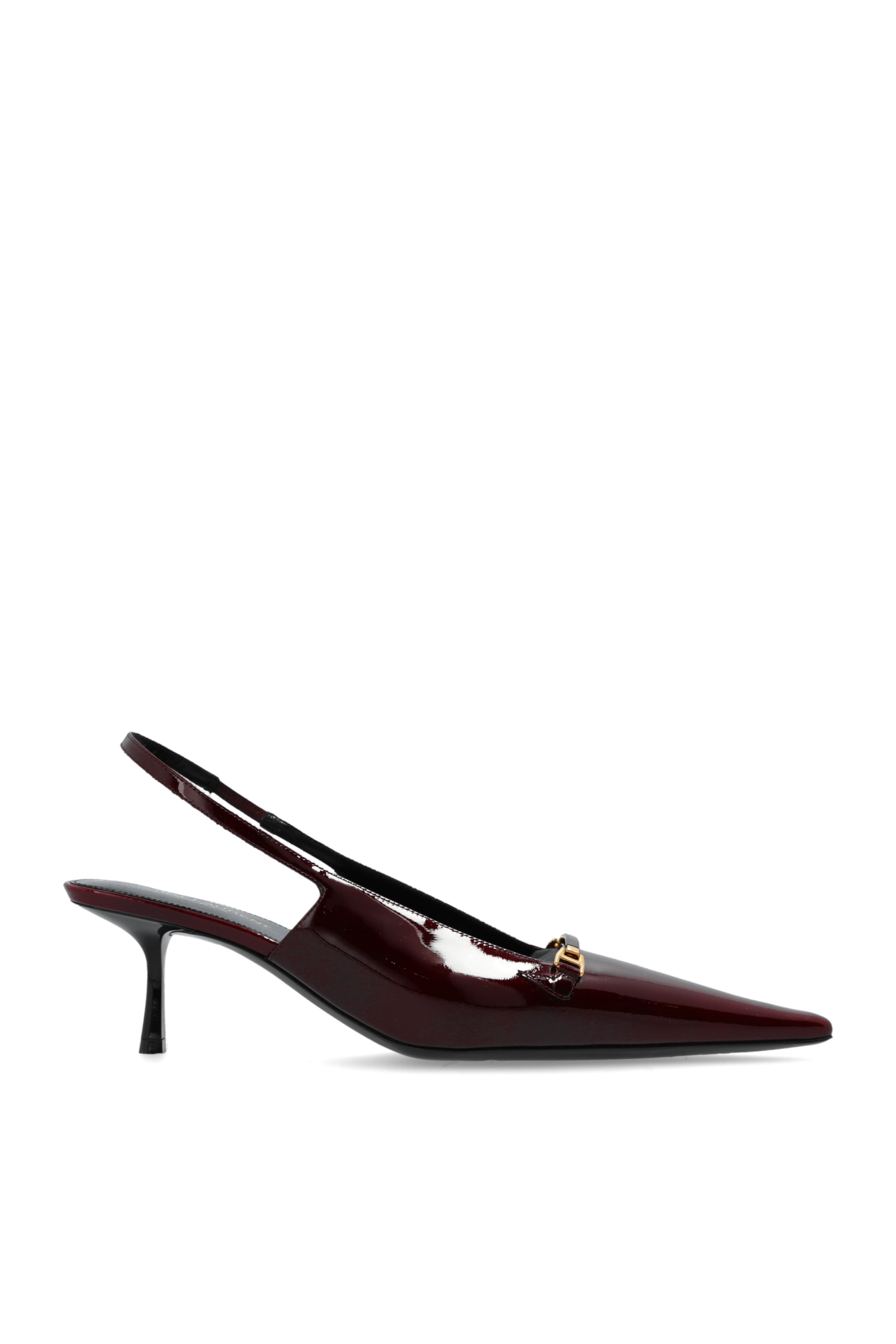 Saint Laurent Buty Na Obcasie `Carine`, Kobiety, Bordo
