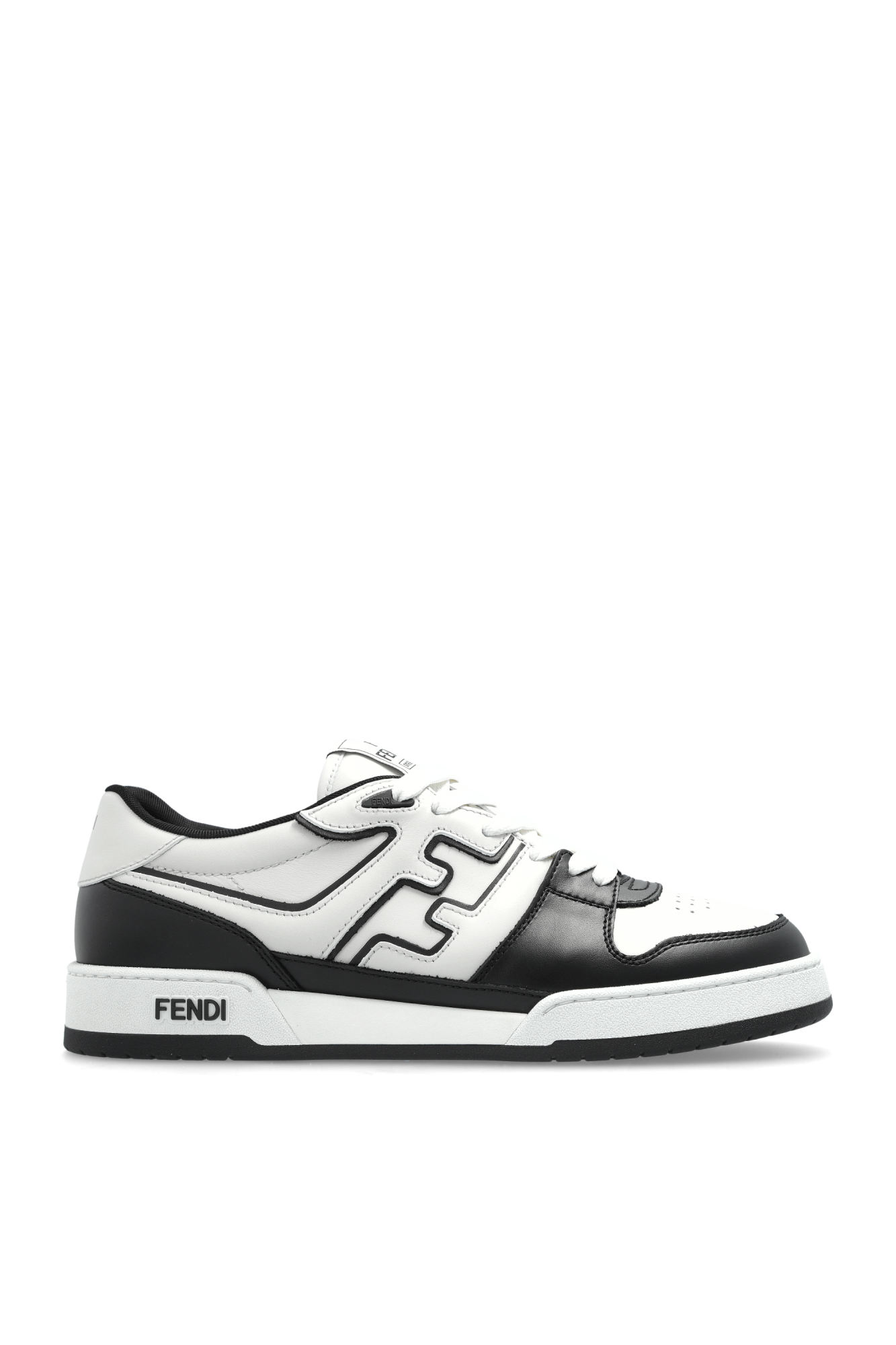 Fendi Buty Sportowe Z Logo, Mężczyźni, Czarny