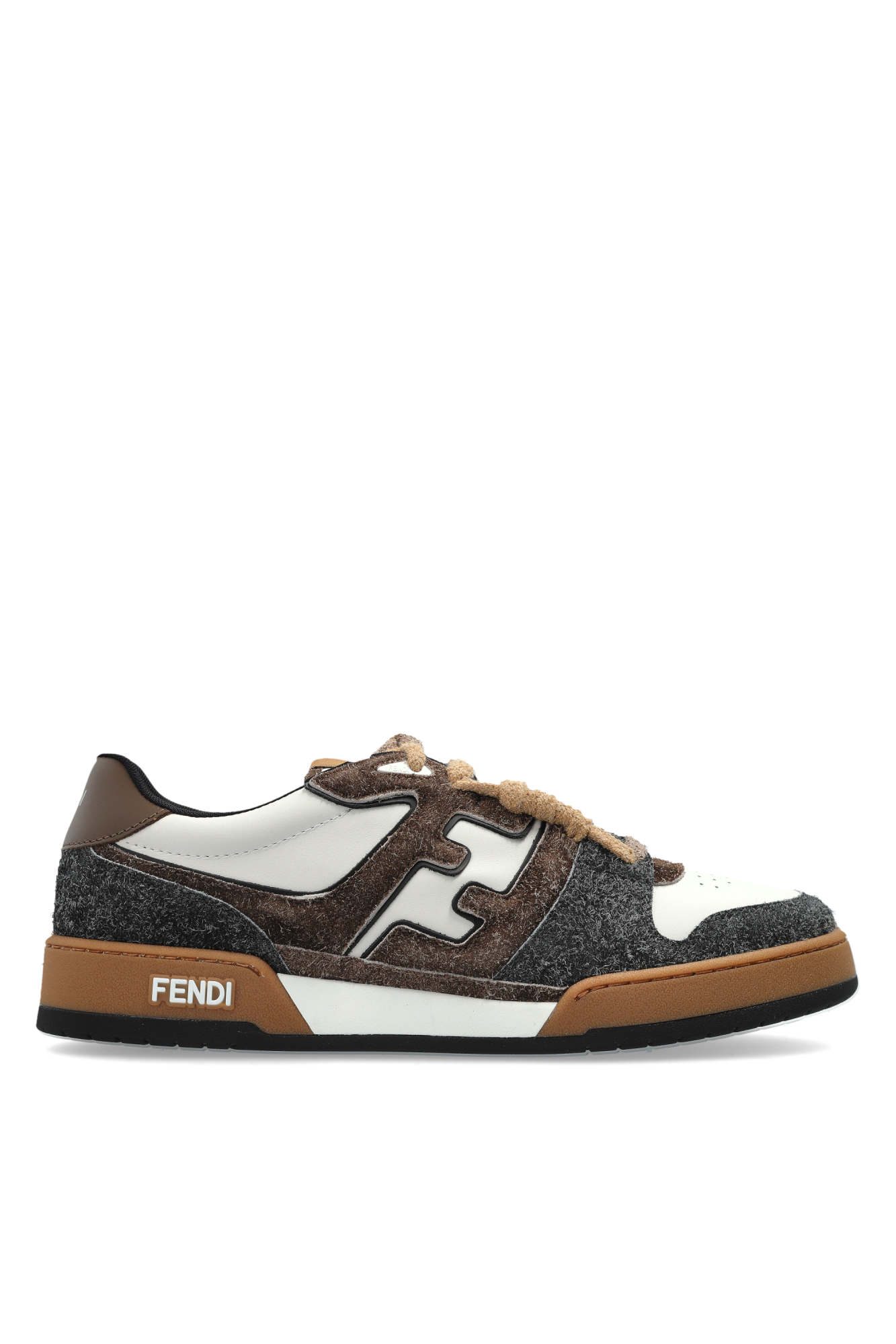 Fendi Buty Sportowe ‘Match’, Mężczyźni, Brązowy