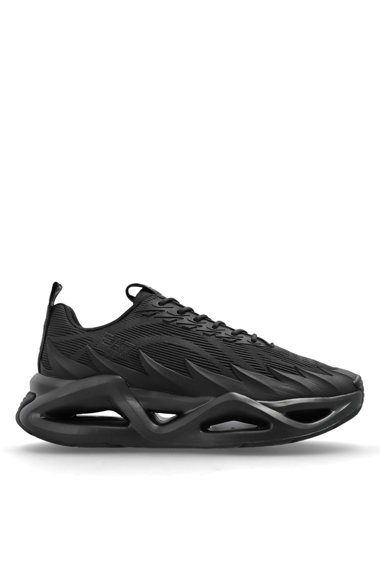 EA7 Emporio Armani Buty Sportowe Z Logo, Mężczyźni, Czarny