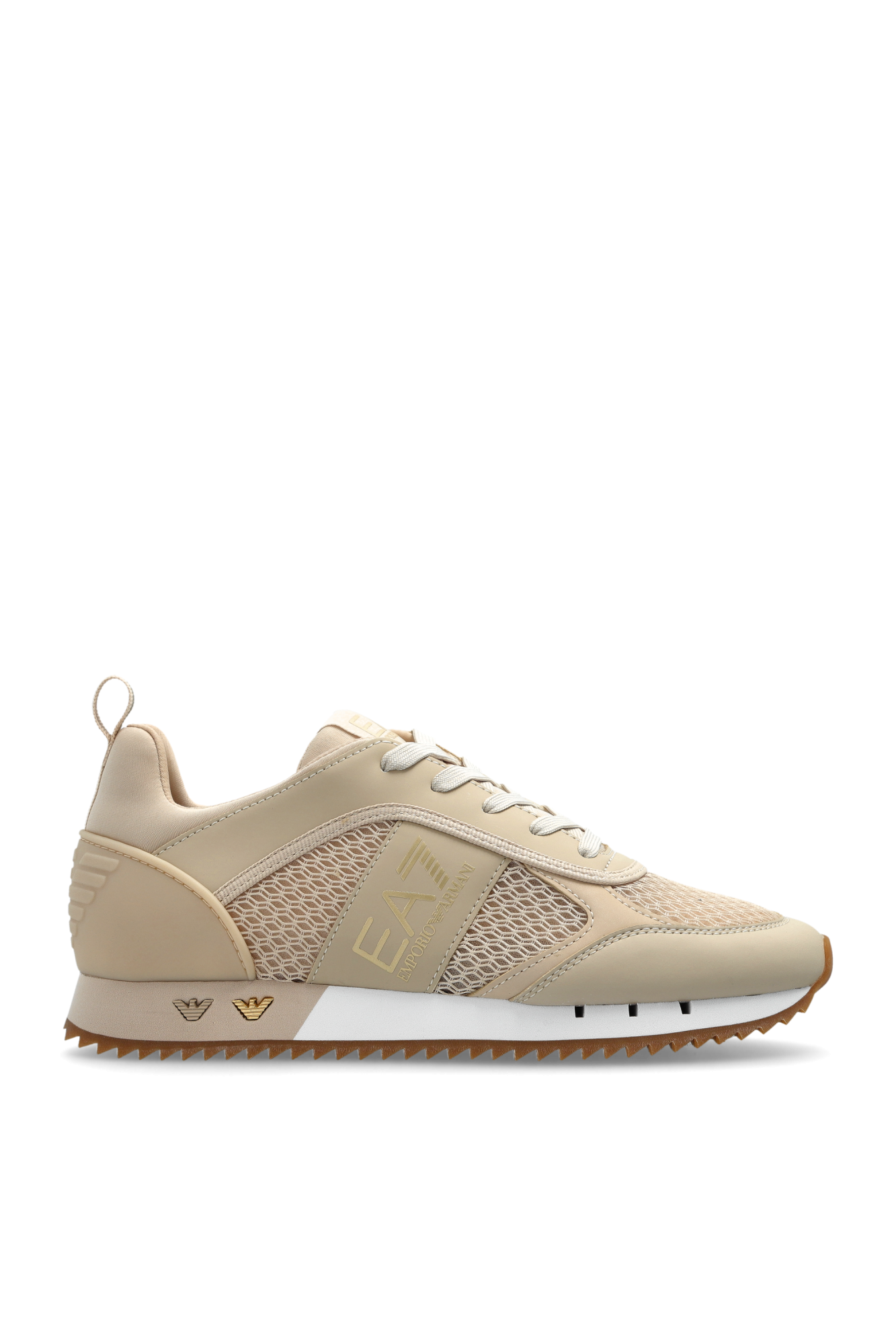 EA7 Emporio Armani Buty Sportowe Z Logo, Kobiety, Beżowy