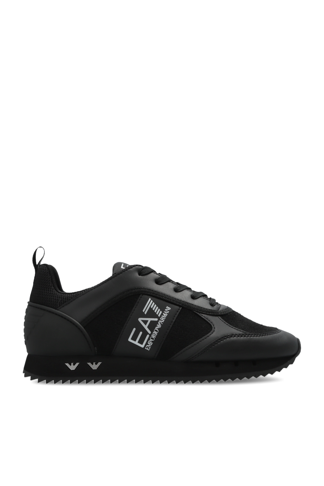 EA7 Emporio Armani Buty Sportowe Z Logo, Kobiety, Czarny
