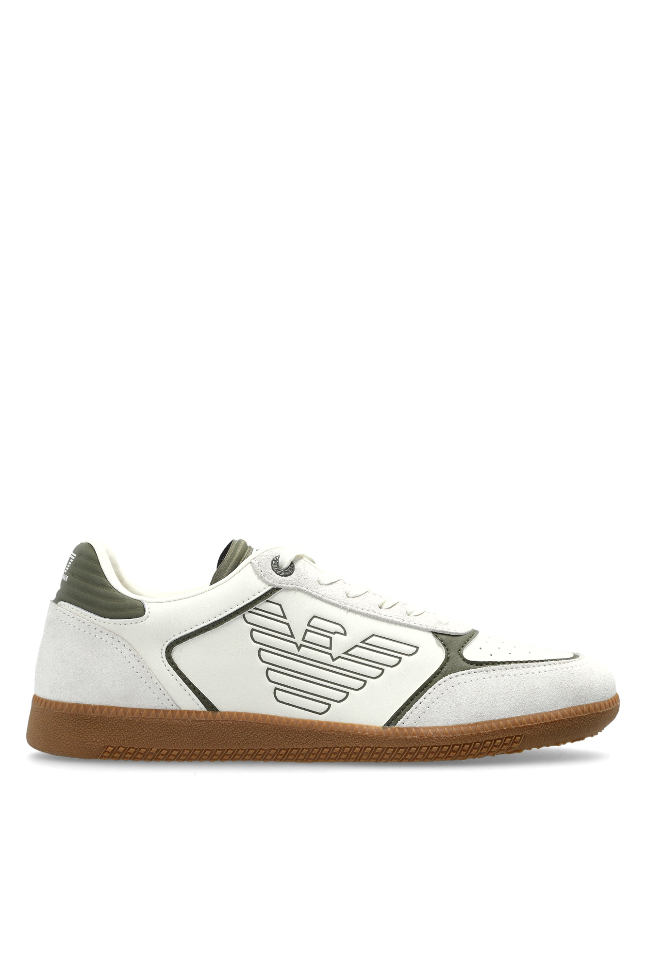 EA7 Emporio Armani Buty Sportowe Z Logo, Mężczyźni, Kremowy