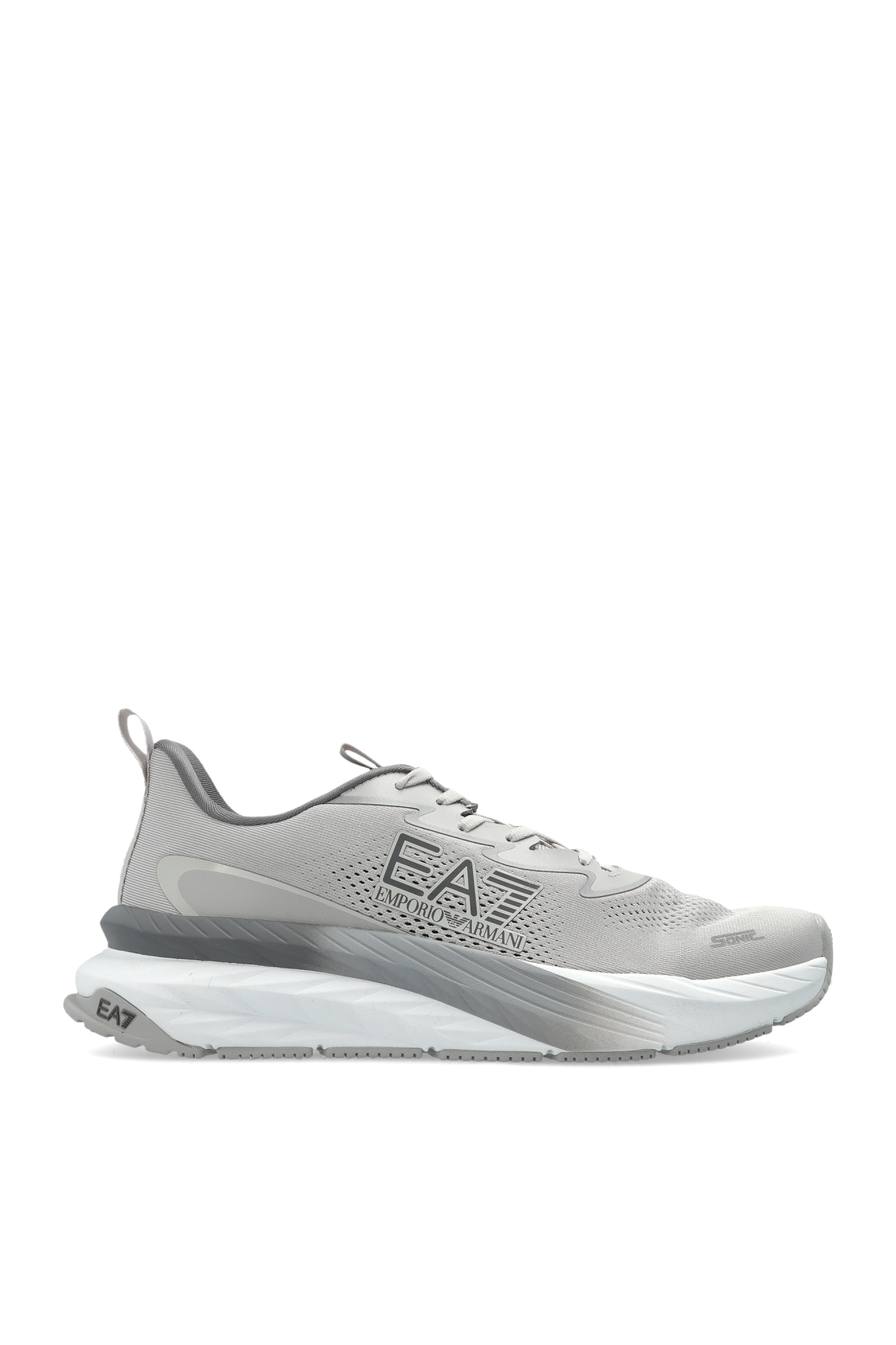 EA7 Emporio Armani Buty Sportowe Z Nadrukowanym Logo, Mężczyźni, Szary