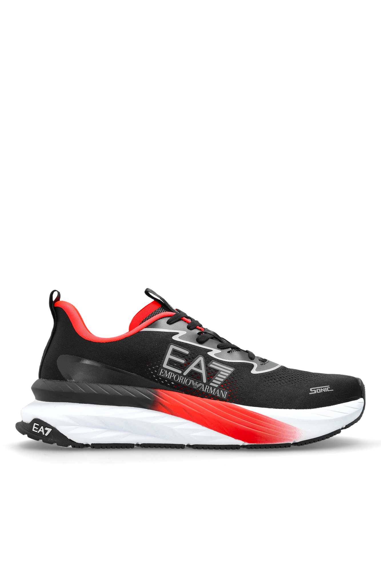 EA7 Emporio Armani Buty Sportowe Z Logo, Mężczyźni, Czarny