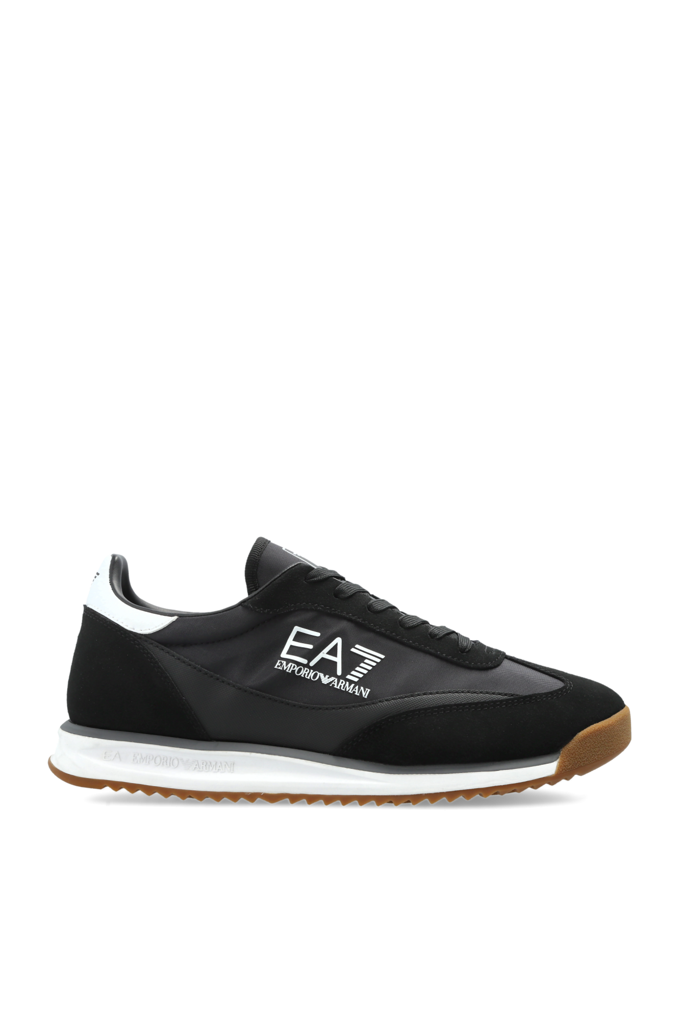 EA7 Emporio Armani Buty Sportowe Z Logo, Mężczyźni, Czarny