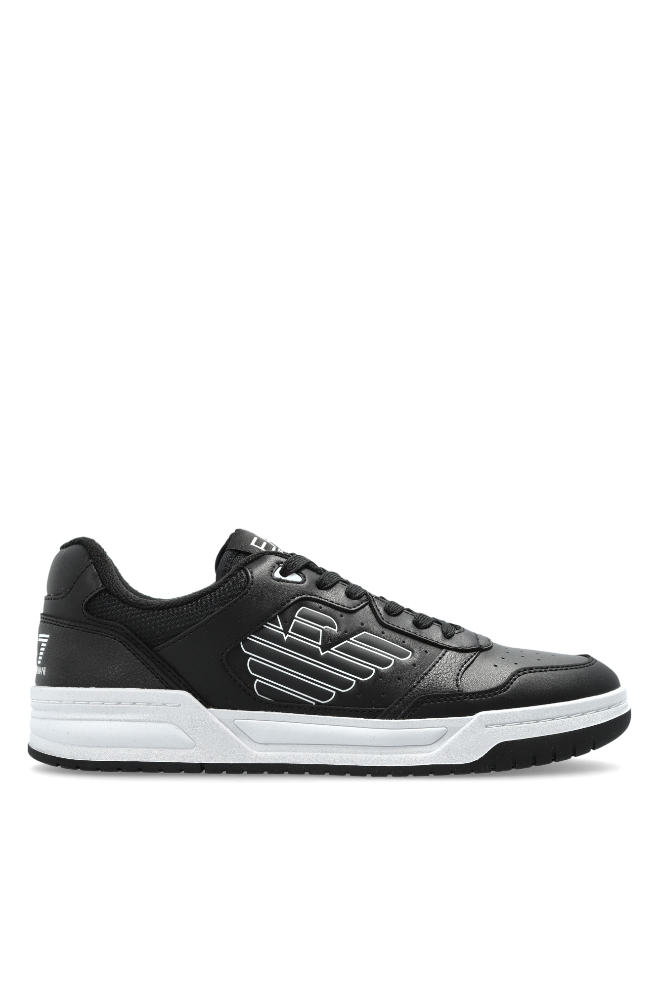EA7 Emporio Armani Buty Sportowe Z Logo, Mężczyźni, Czarny