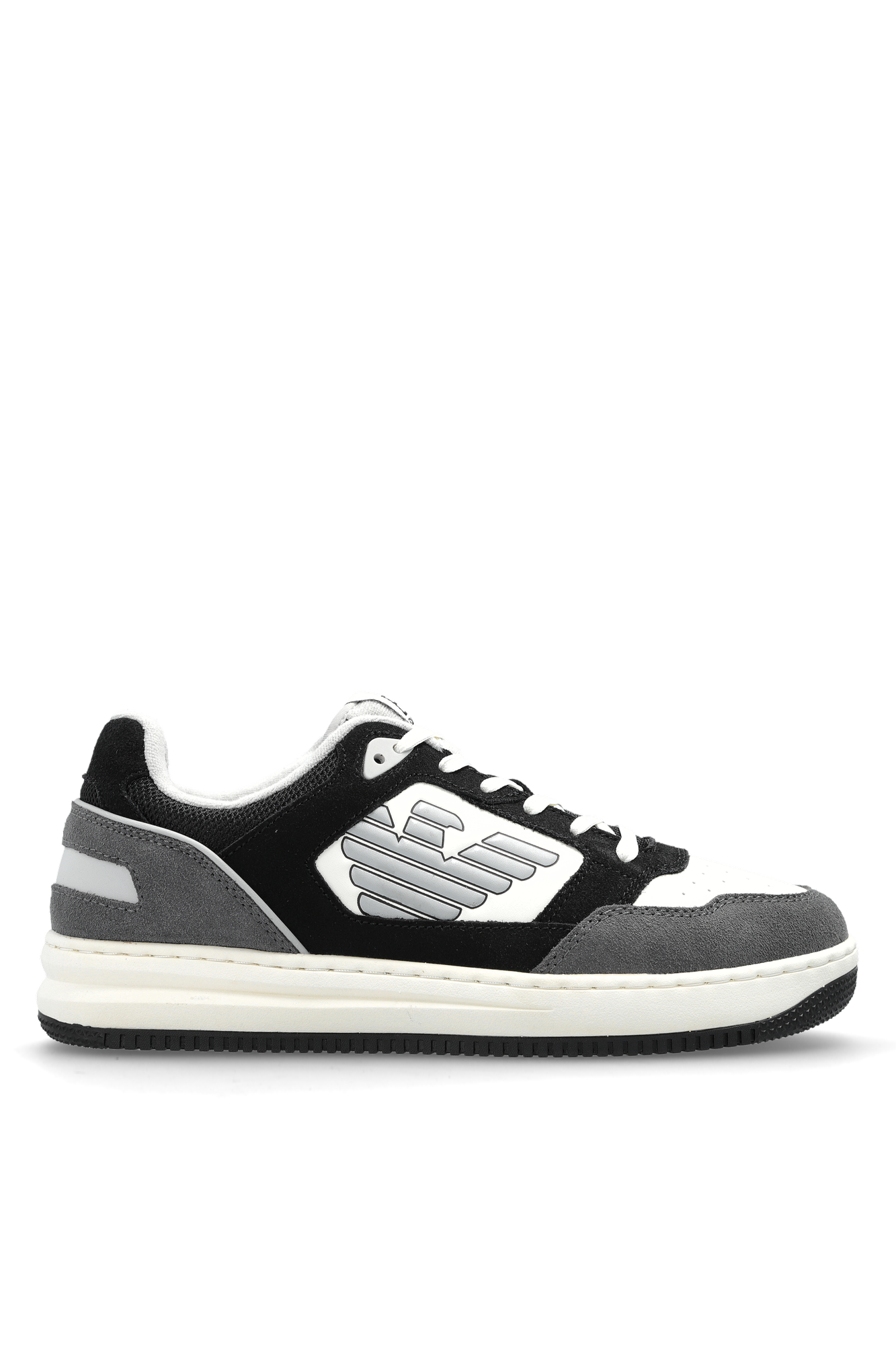 EA7 Emporio Armani Buty Sportowe Z Logo, Mężczyźni, Biały
