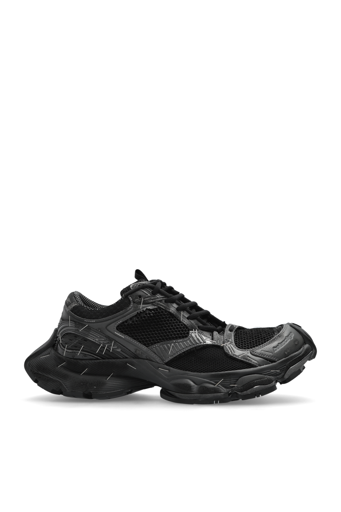 Balenciaga Buty Sportowe  `Stapler`, Mężczyźni, Czarny
