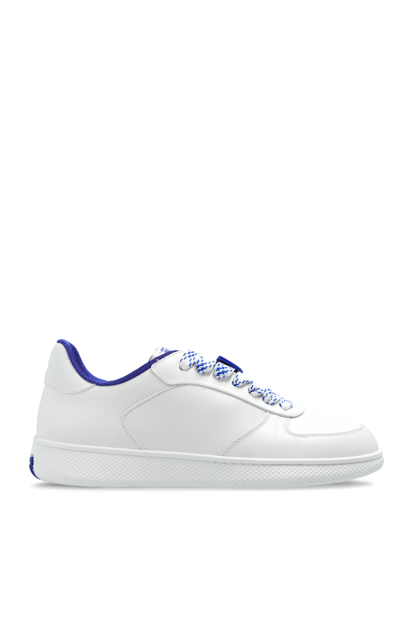 Burberry Skórzane Buty Sportowe, Kobiety, Biały