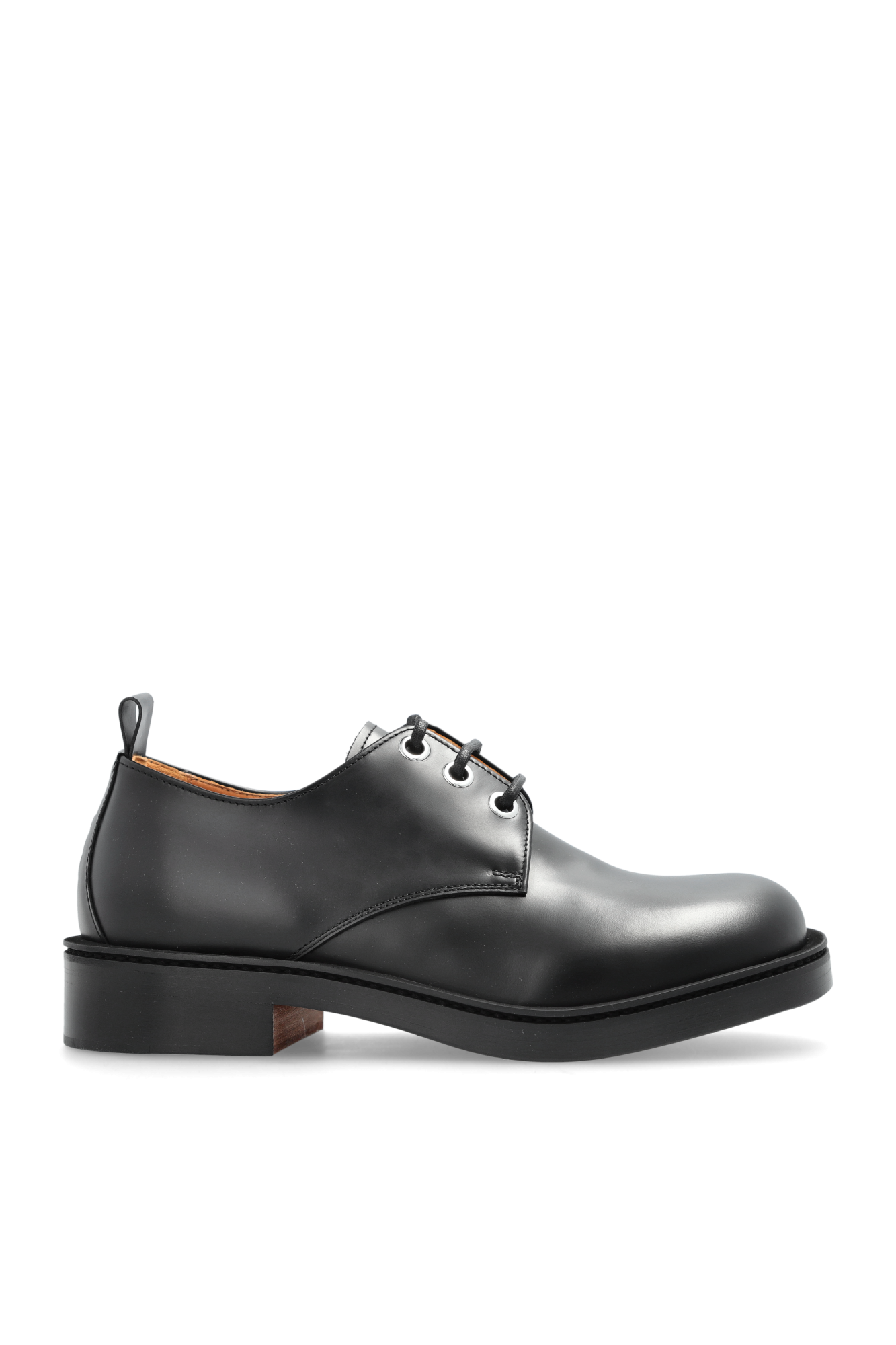 Alexander McQueen Skórzane Buty, Mężczyźni, Czarny