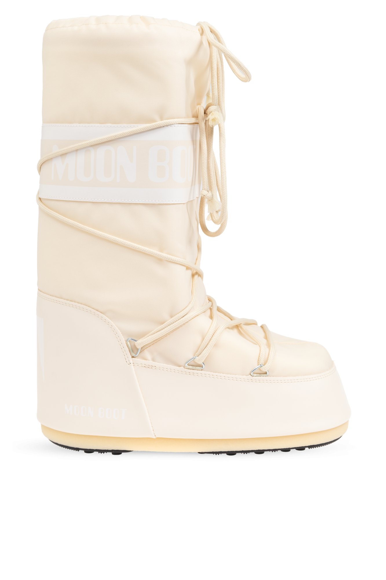 Moon Boot Śniegowce `Icon Nylon`, Mężczyźni, Kremowy