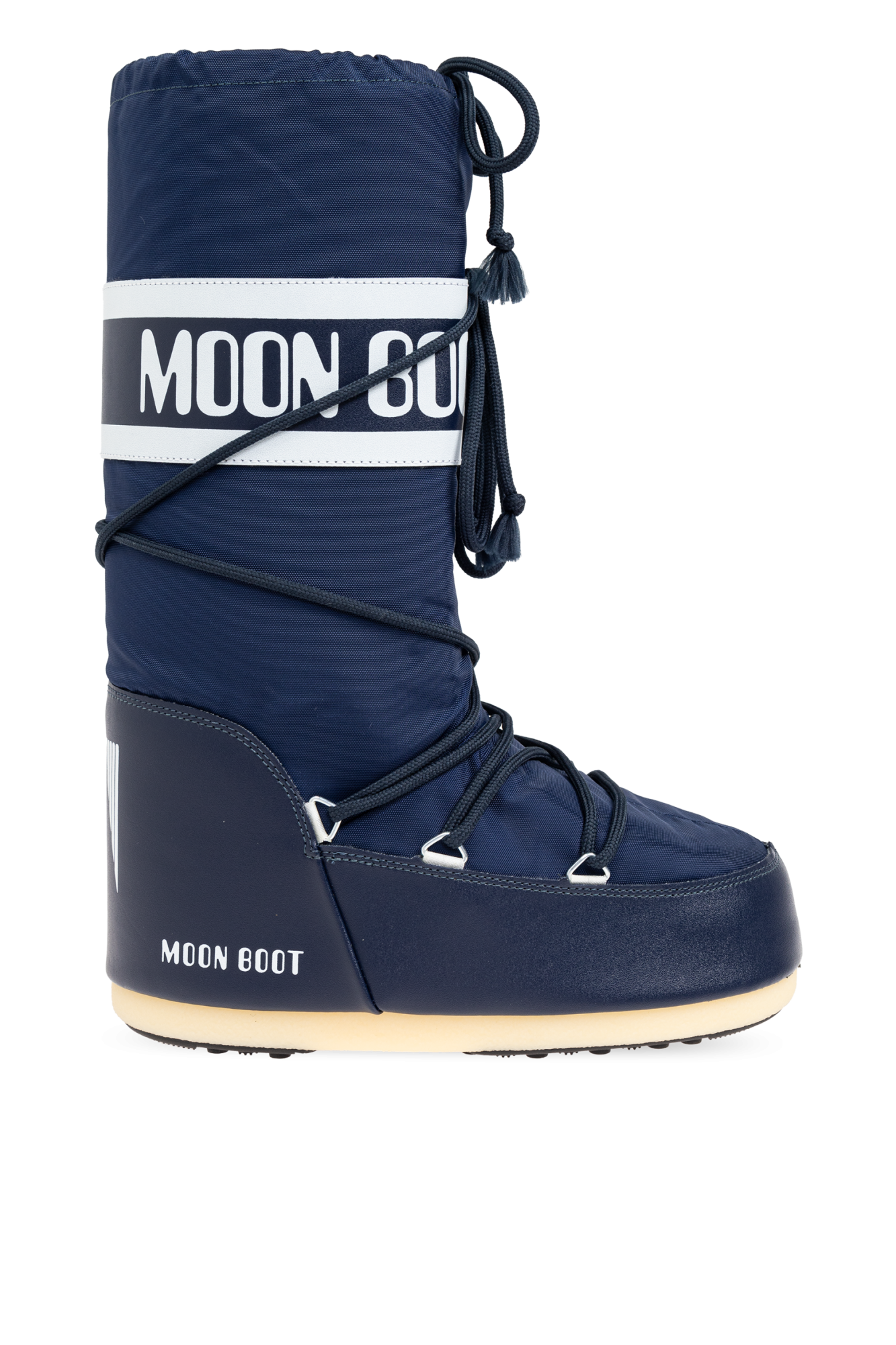 Moon Boot Śniegowce `Icon Nylon`, Kobiety, Granatowy