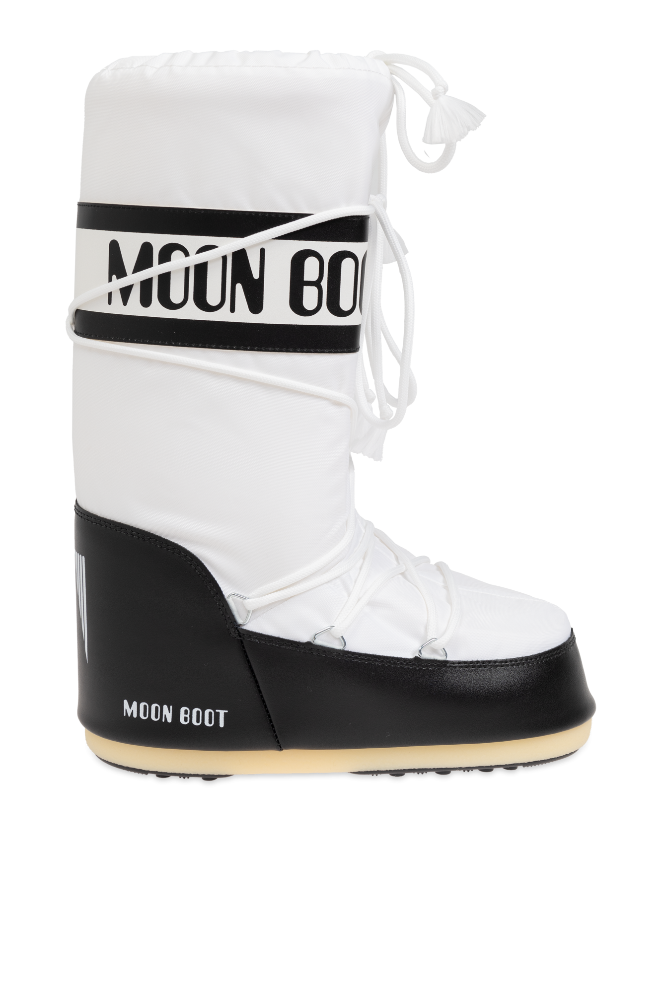 Moon Boot Śniegowce `Icon Nylon`, Kobiety, Biały