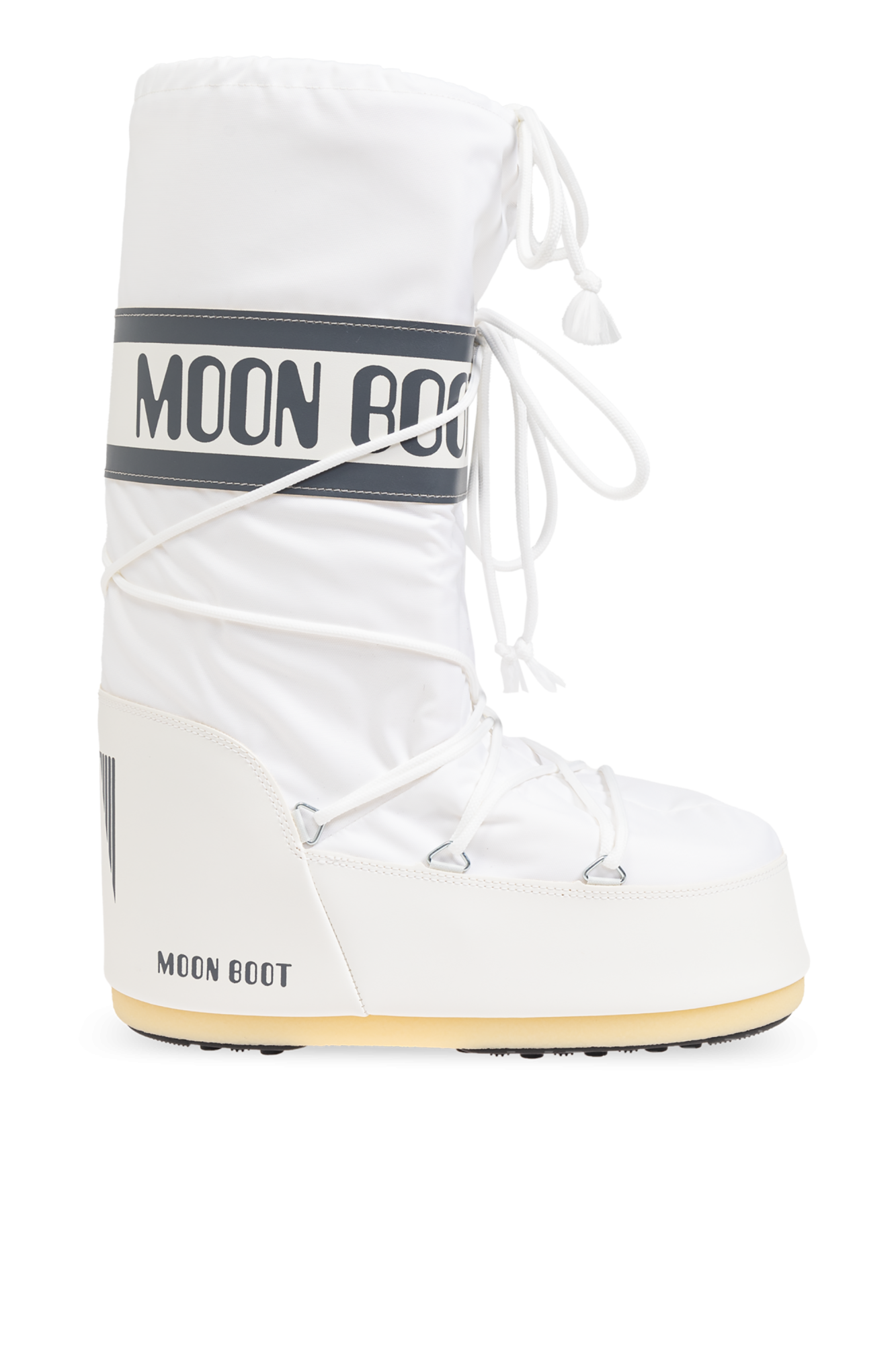 Moon Boot Śniegowce `Icon Nylon`, Mężczyźni, Biały