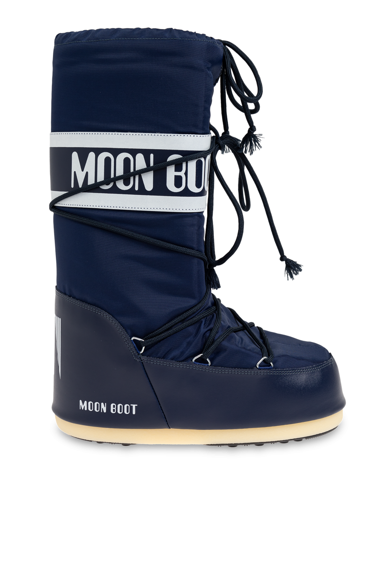 Moon Boot Śniegowce `Icon Nylon`, Mężczyźni, Granatowy