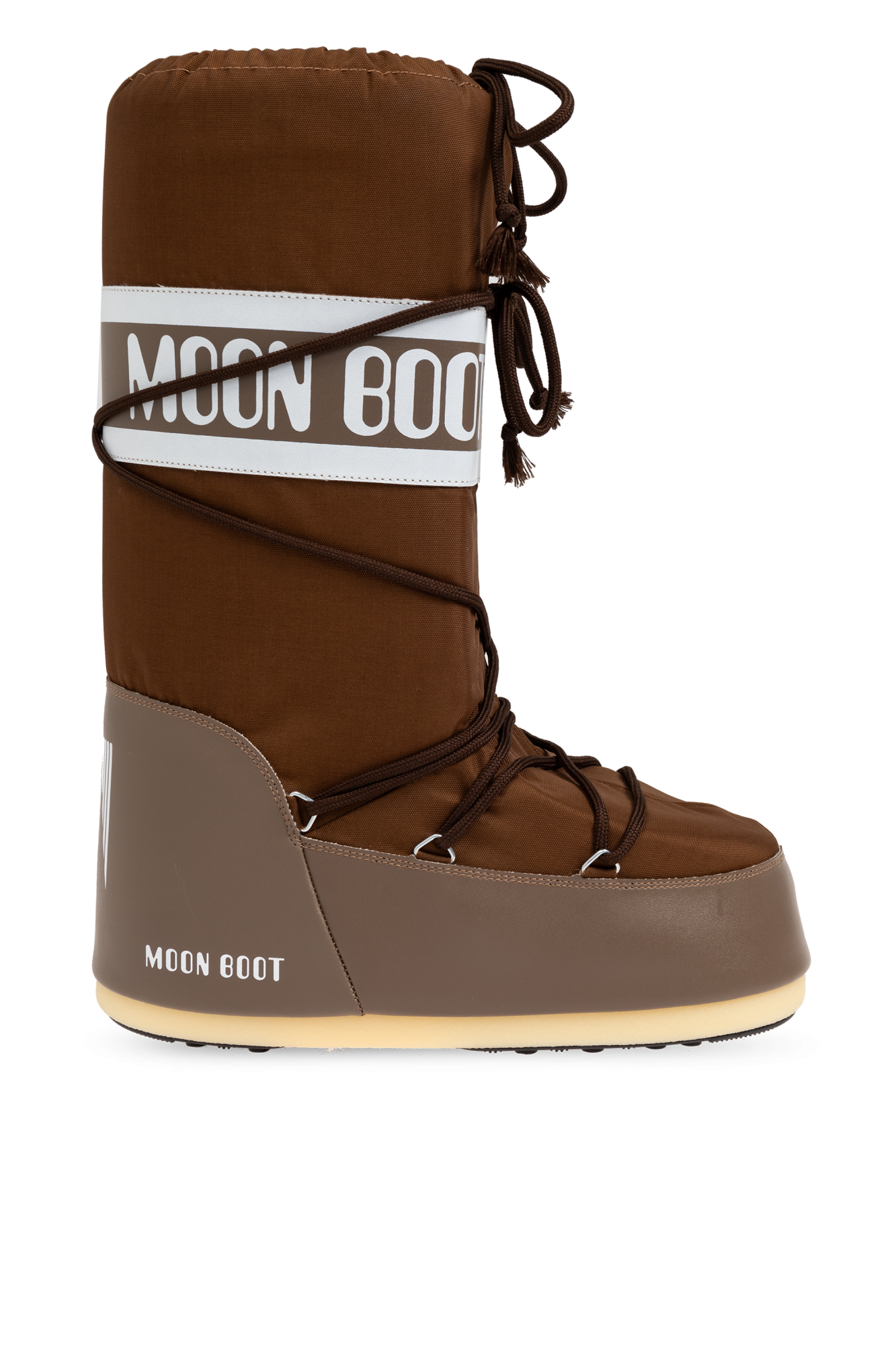 Moon Boot Śniegowce `Icon Nylon`, Mężczyźni, Brązowy