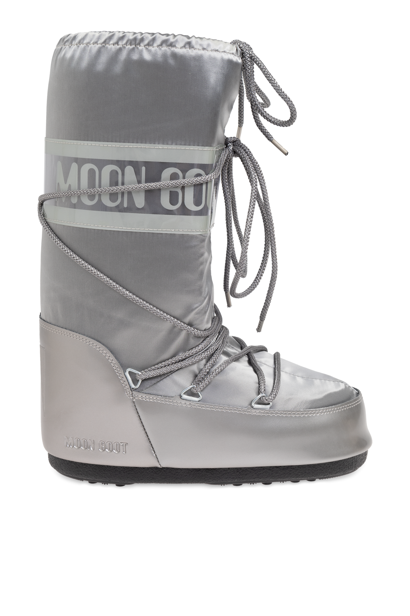Moon Boot Śniegowce `Icon Glance`, Kobiety, Srebrny