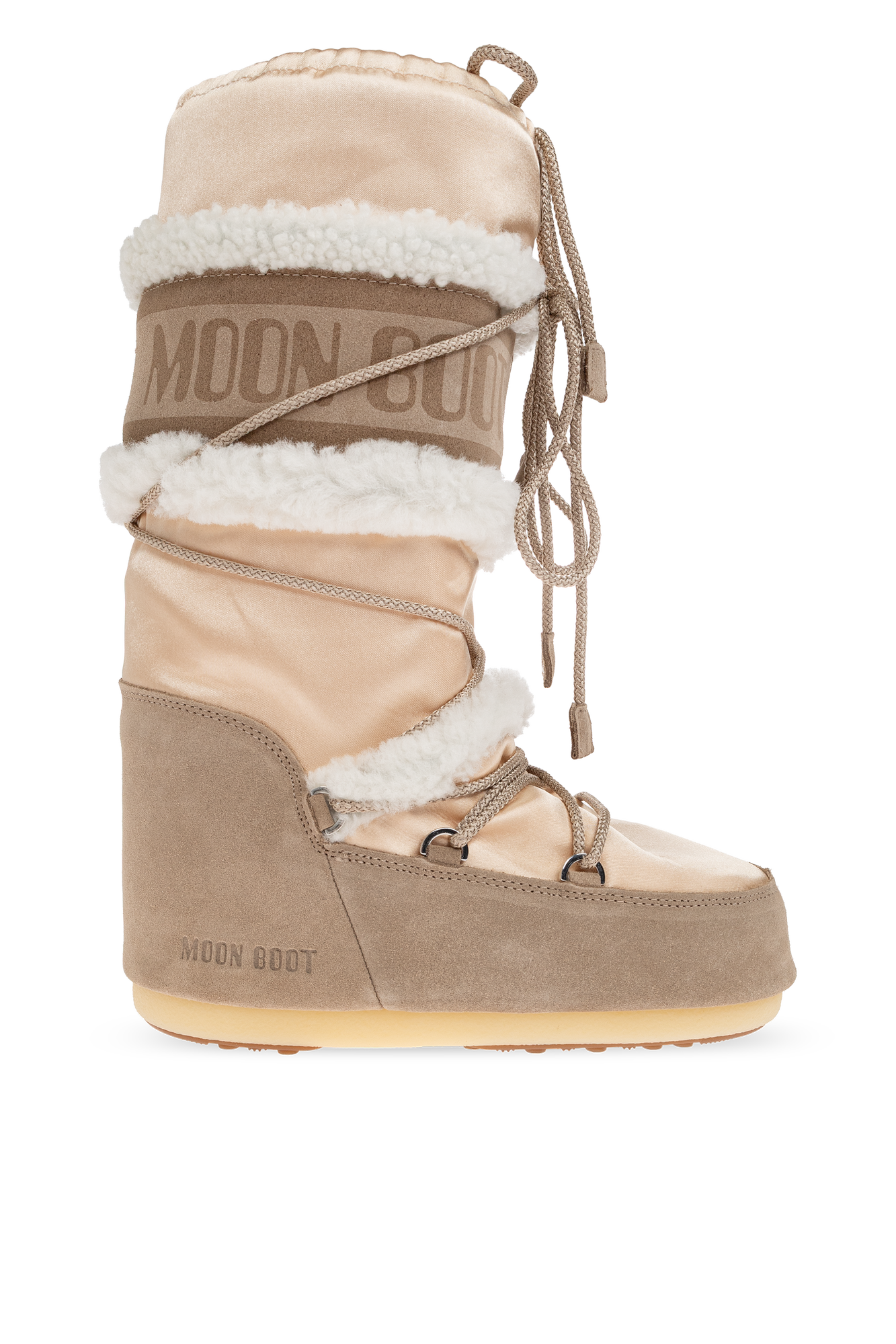 Moon Boot Śniegowce ‘MB ICON PEARLY PLUS’, Kobiety, Beżowy